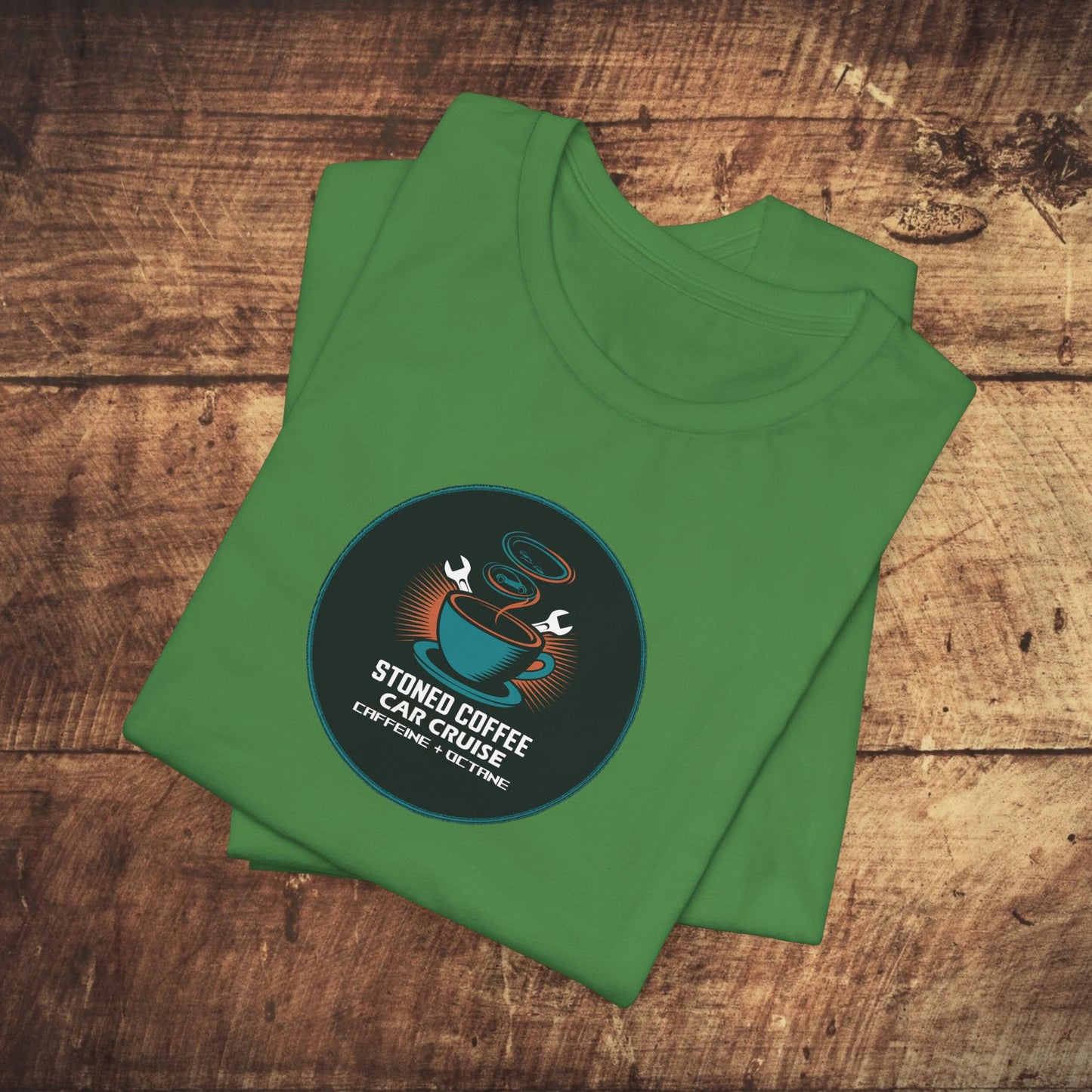 Stoned Coffee Co Car Cruise Tee Caffeine + Octane