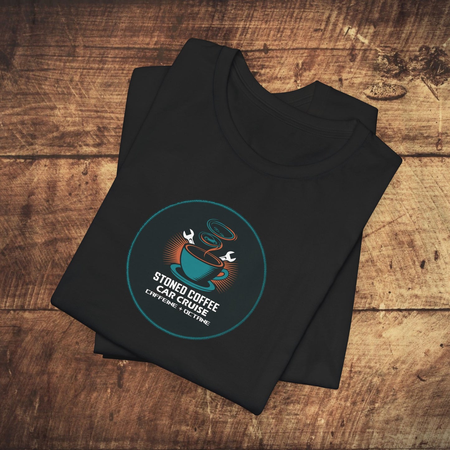 Stoned Coffee Co Car Cruise Tee Caffeine + Octane