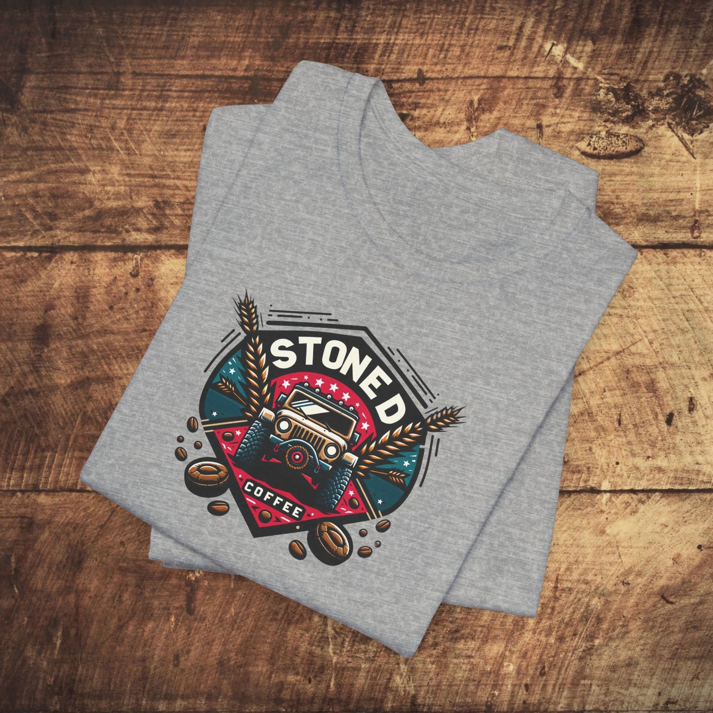 Graphic Tee - Stoned Coffee Company Jeeper Logo