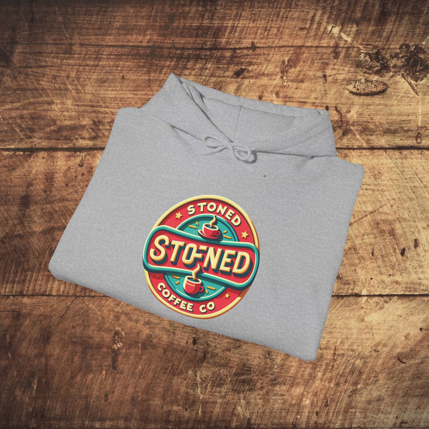 Hooded Sweatshirt - Stoned Coffee Co Logo 2