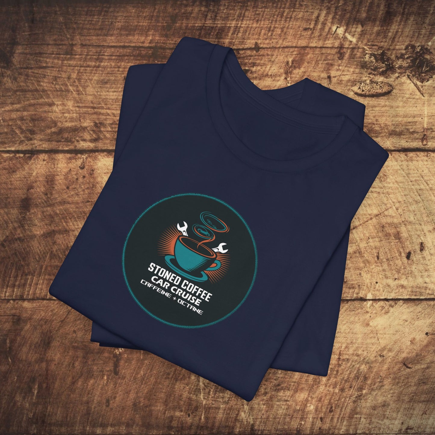 Stoned Coffee Co Car Cruise Tee Caffeine + Octane