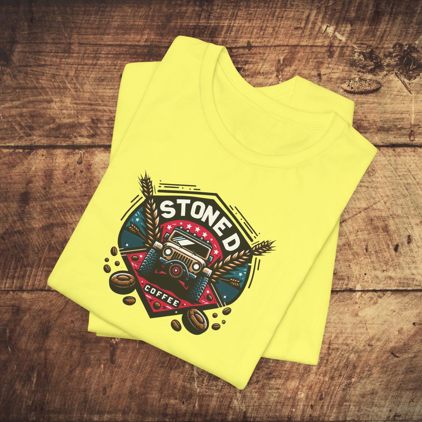 Graphic Tee - Stoned Coffee Company Jeeper Logo