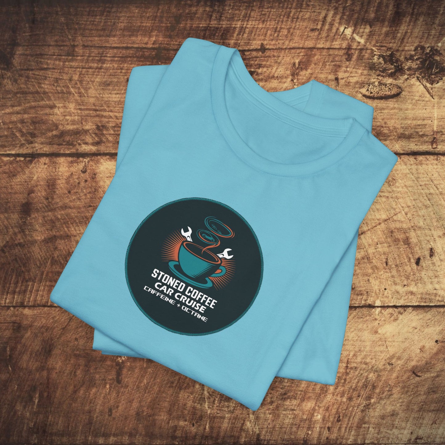 Stoned Coffee Co Car Cruise Tee Caffeine + Octane
