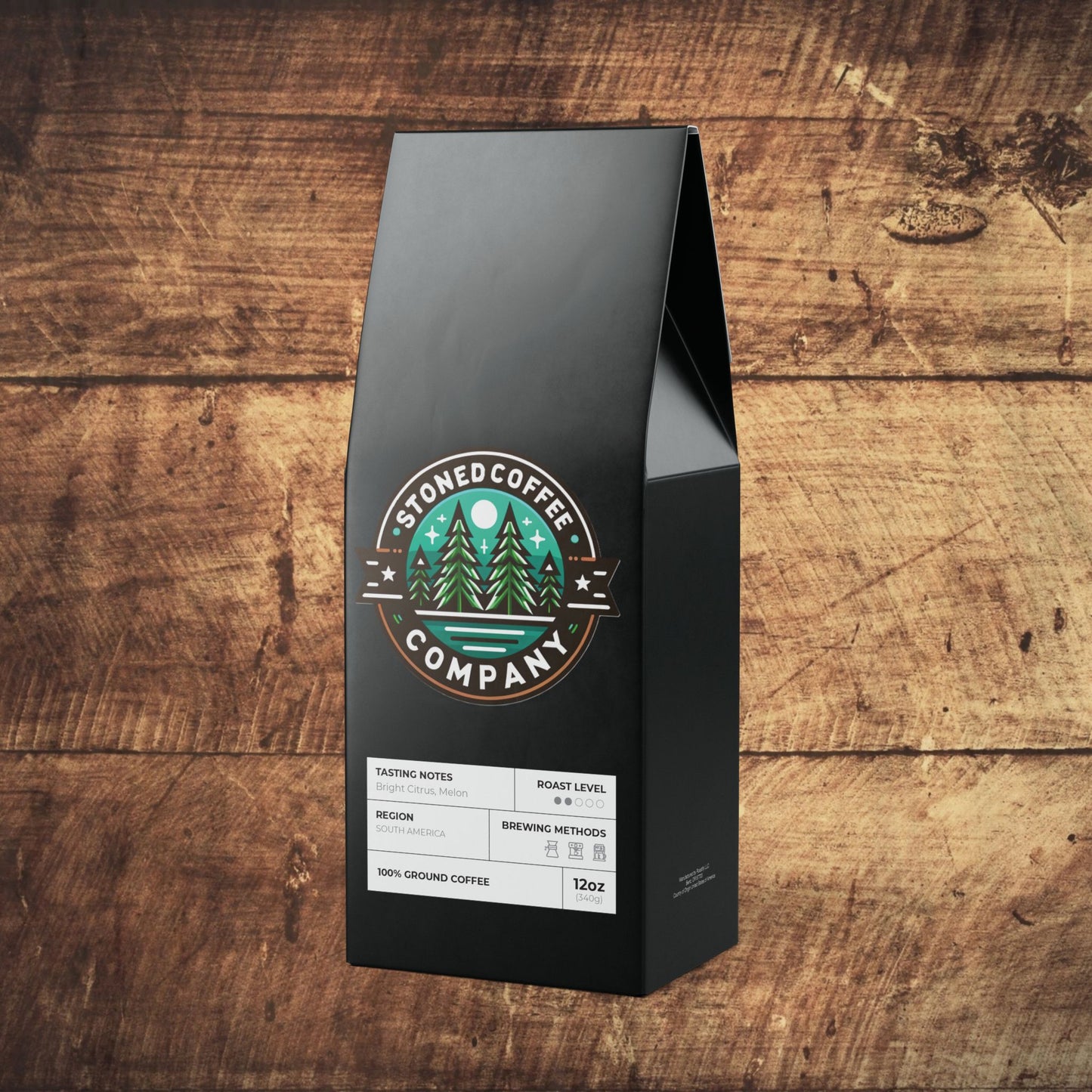 Stoned Coffee Company Colombia Single Origin Coffee (Light-Medium Roast)