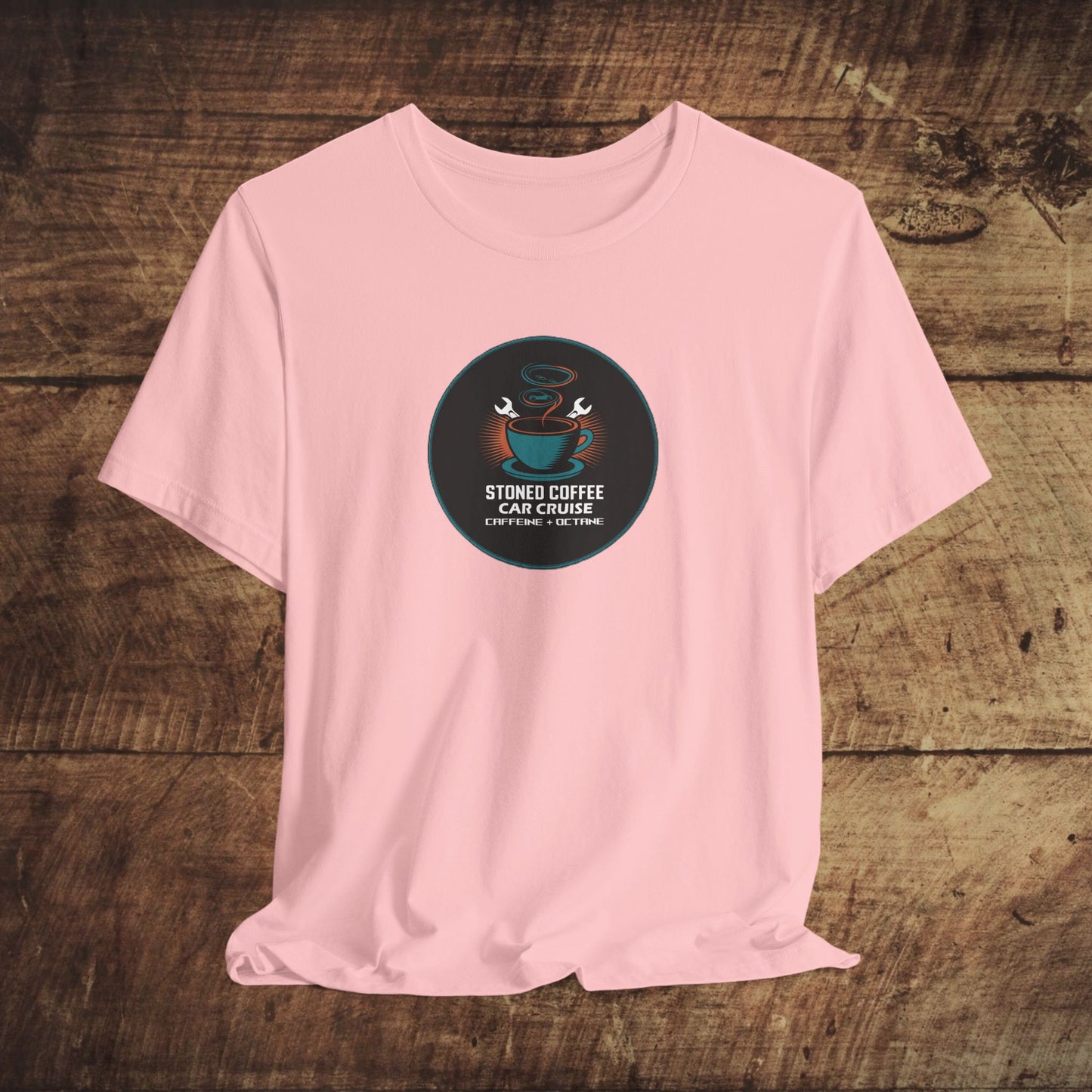 Stoned Coffee Co Car Cruise Tee Caffeine + Octane