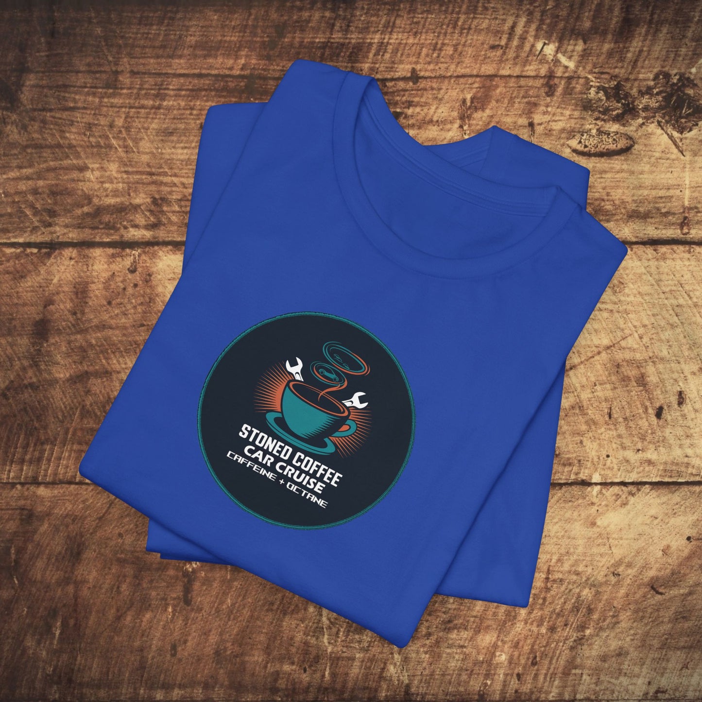 Stoned Coffee Co Car Cruise Tee Caffeine + Octane