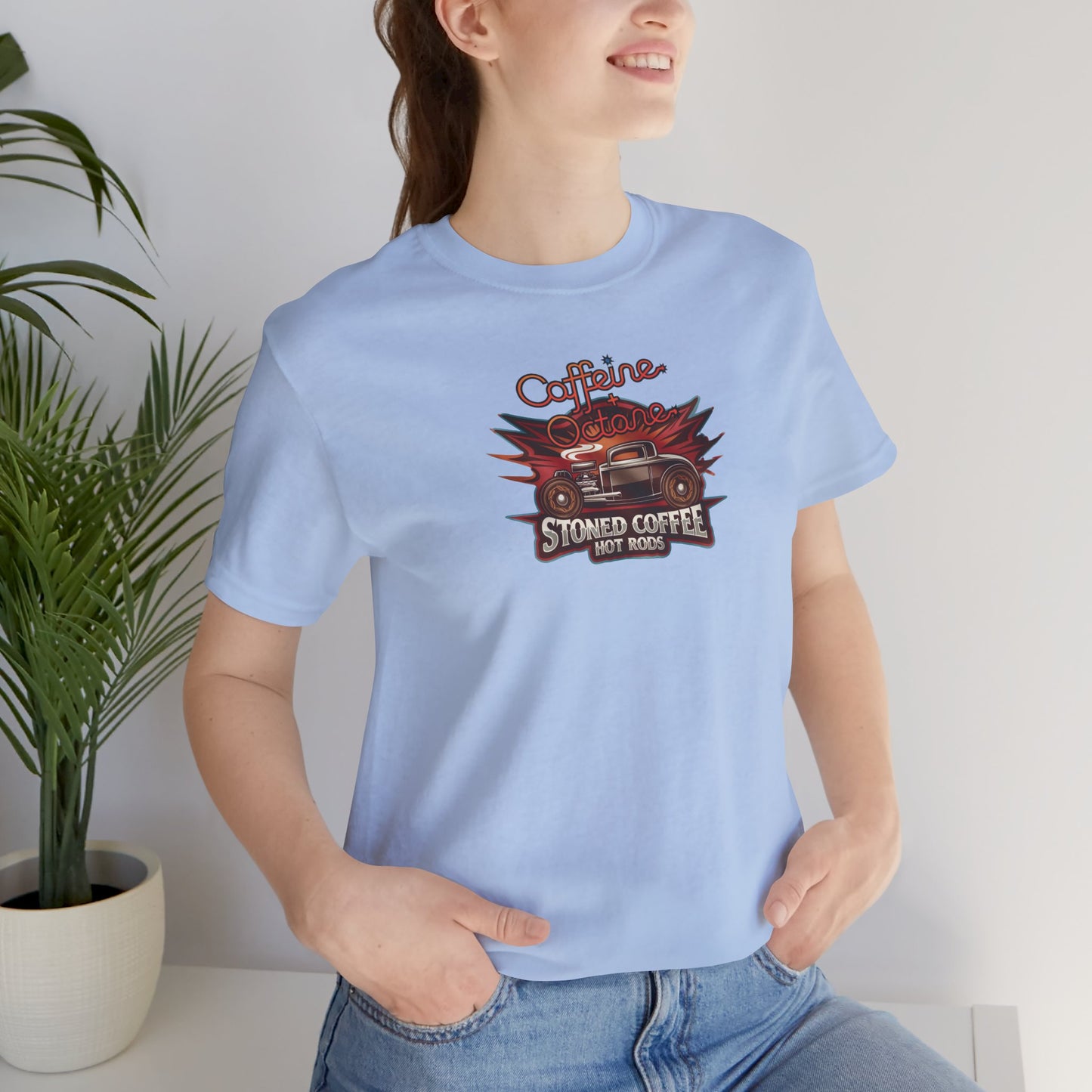 Stoned Coffee Co Hot Rods Tee Caffeine + Octane