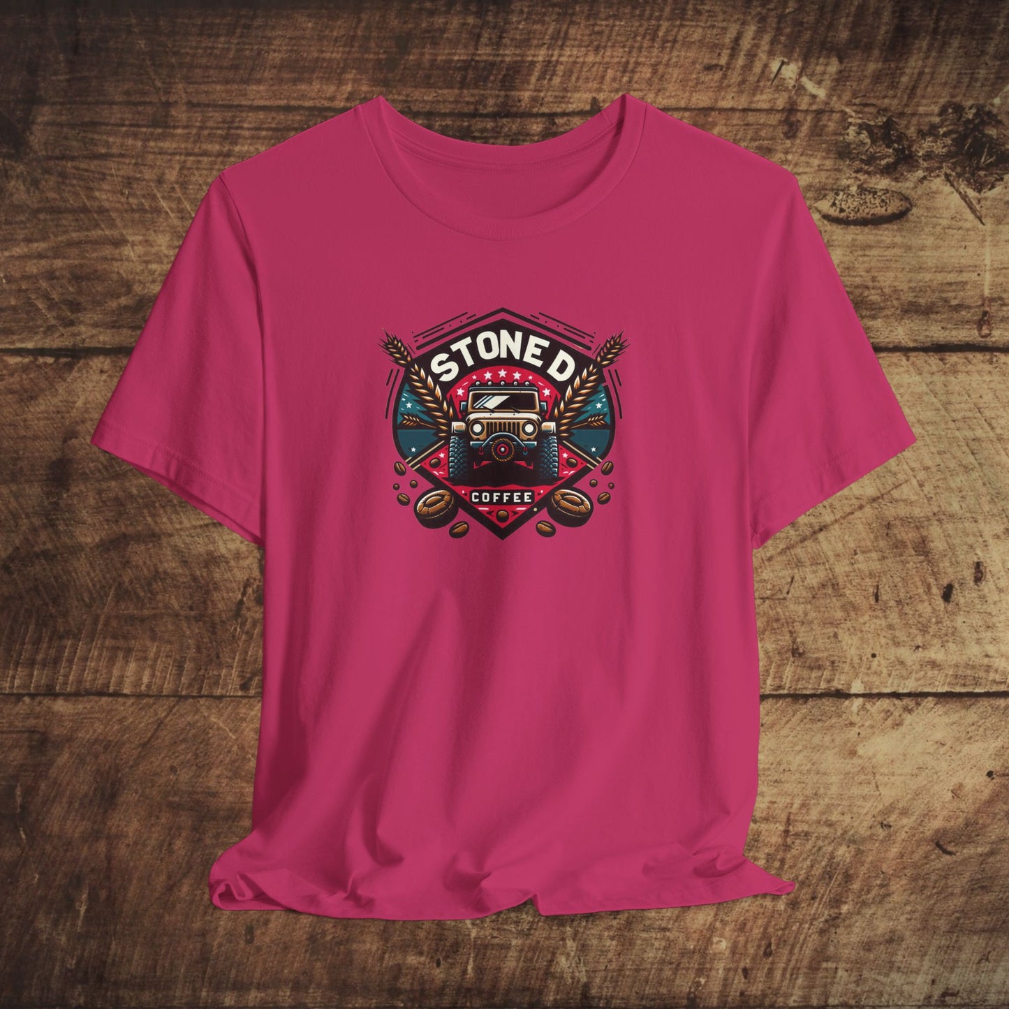 Graphic Tee - Stoned Coffee Company Jeeper Logo