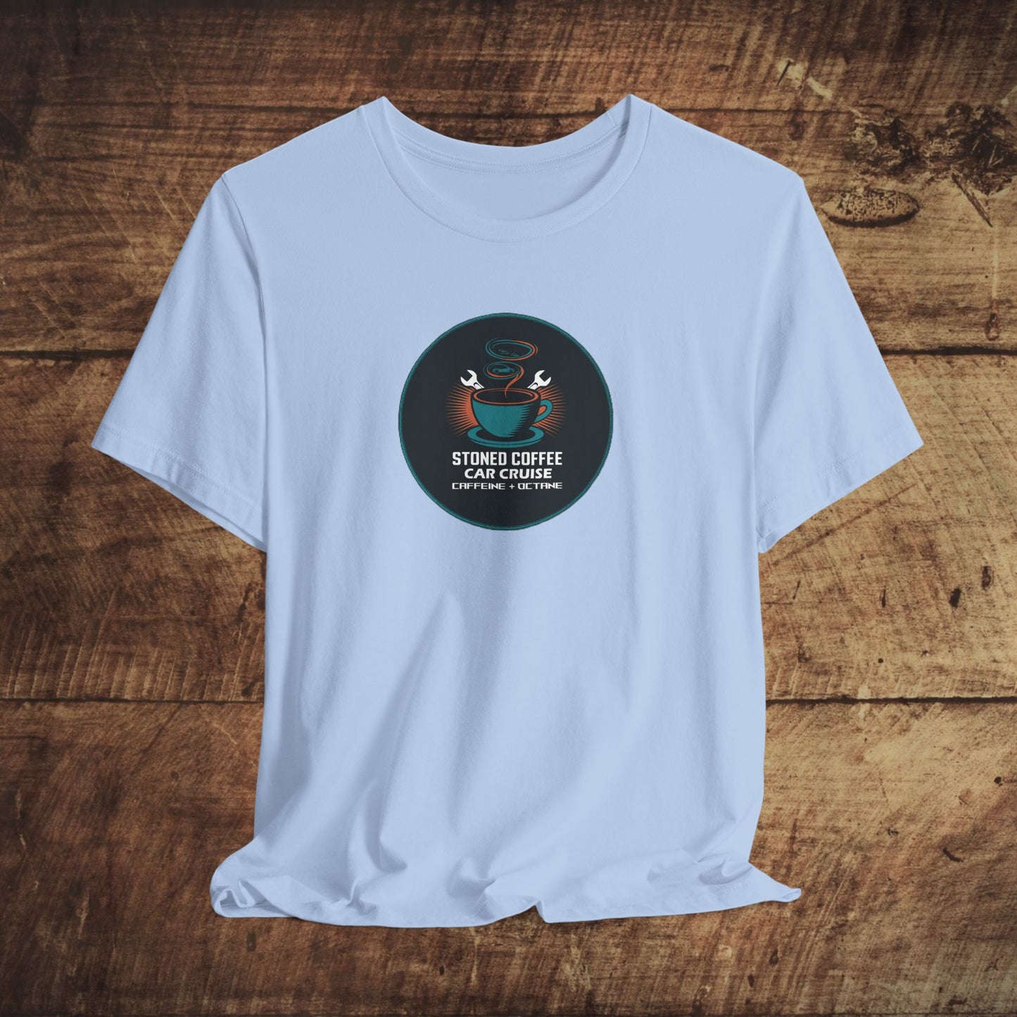 Stoned Coffee Co Car Cruise Tee Caffeine + Octane