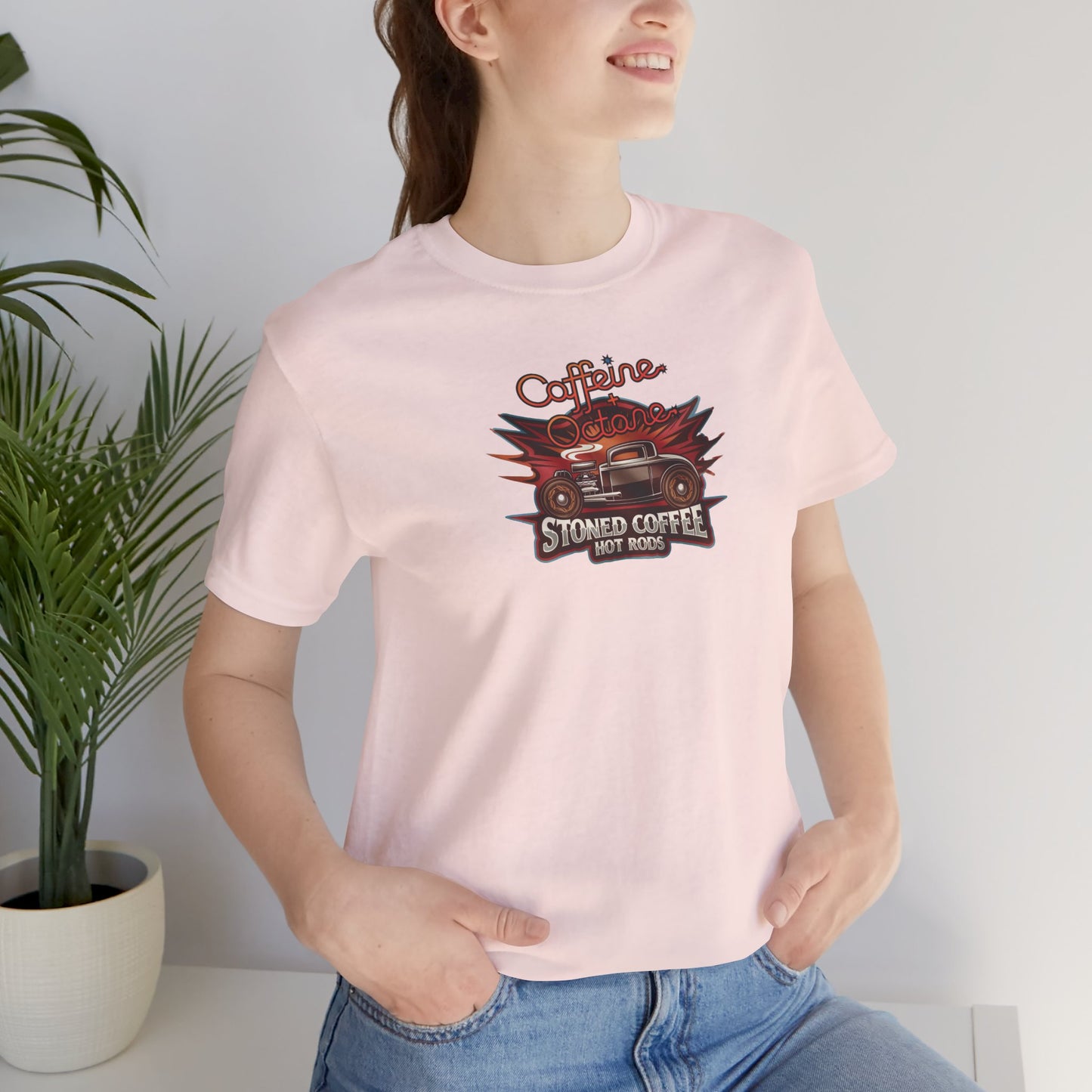 Stoned Coffee Co Hot Rods Tee Caffeine + Octane