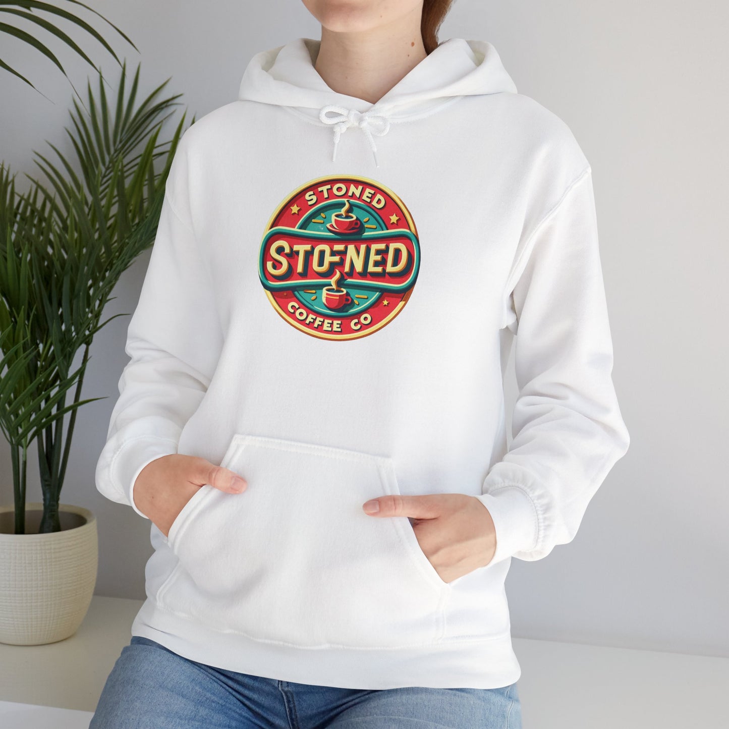 Hooded Sweatshirt - Stoned Coffee Co Logo 2