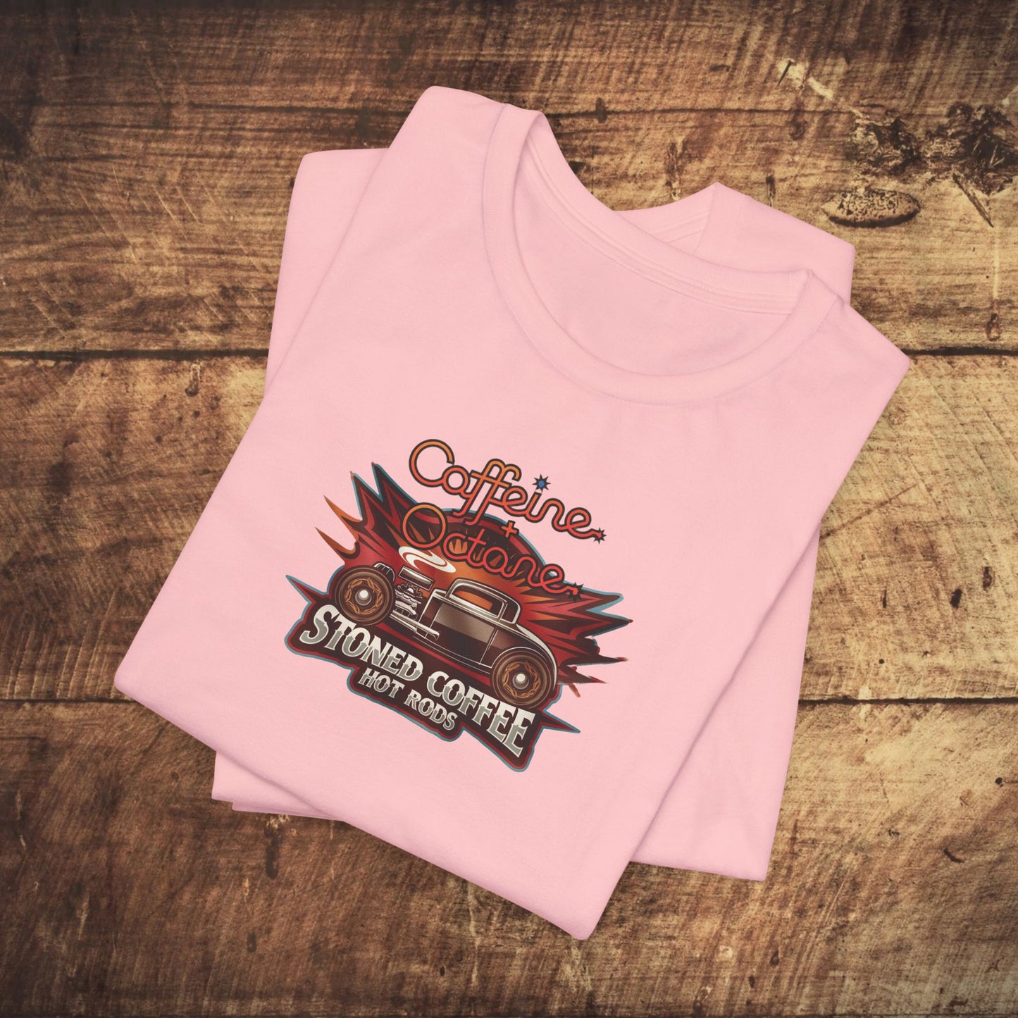 Stoned Coffee Co Hot Rods Tee Caffeine + Octane