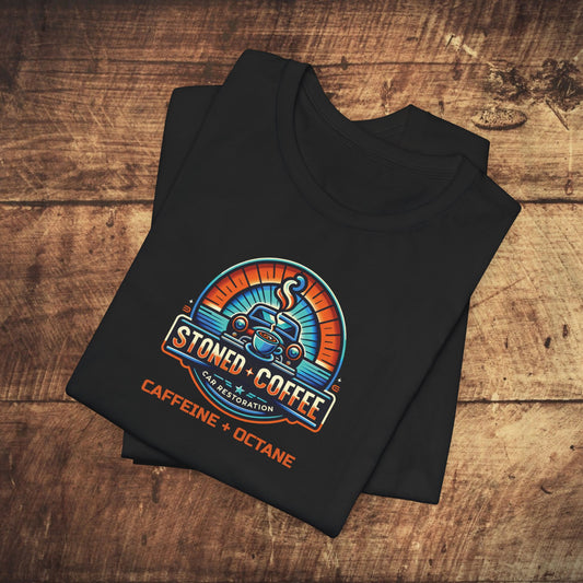 Stoned Coffee Car Restoration Tee Caffeine + Octane