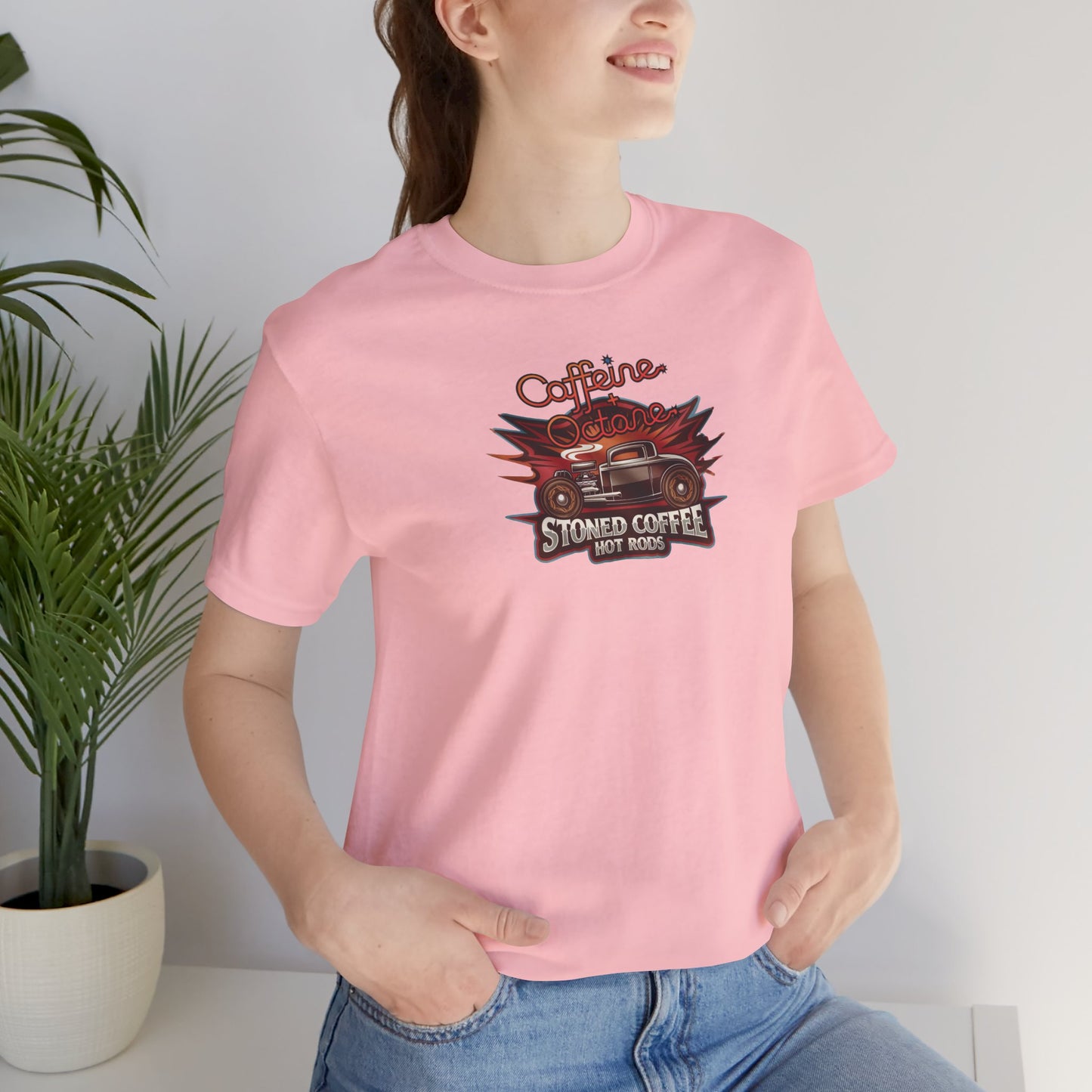 Stoned Coffee Co Hot Rods Tee Caffeine + Octane
