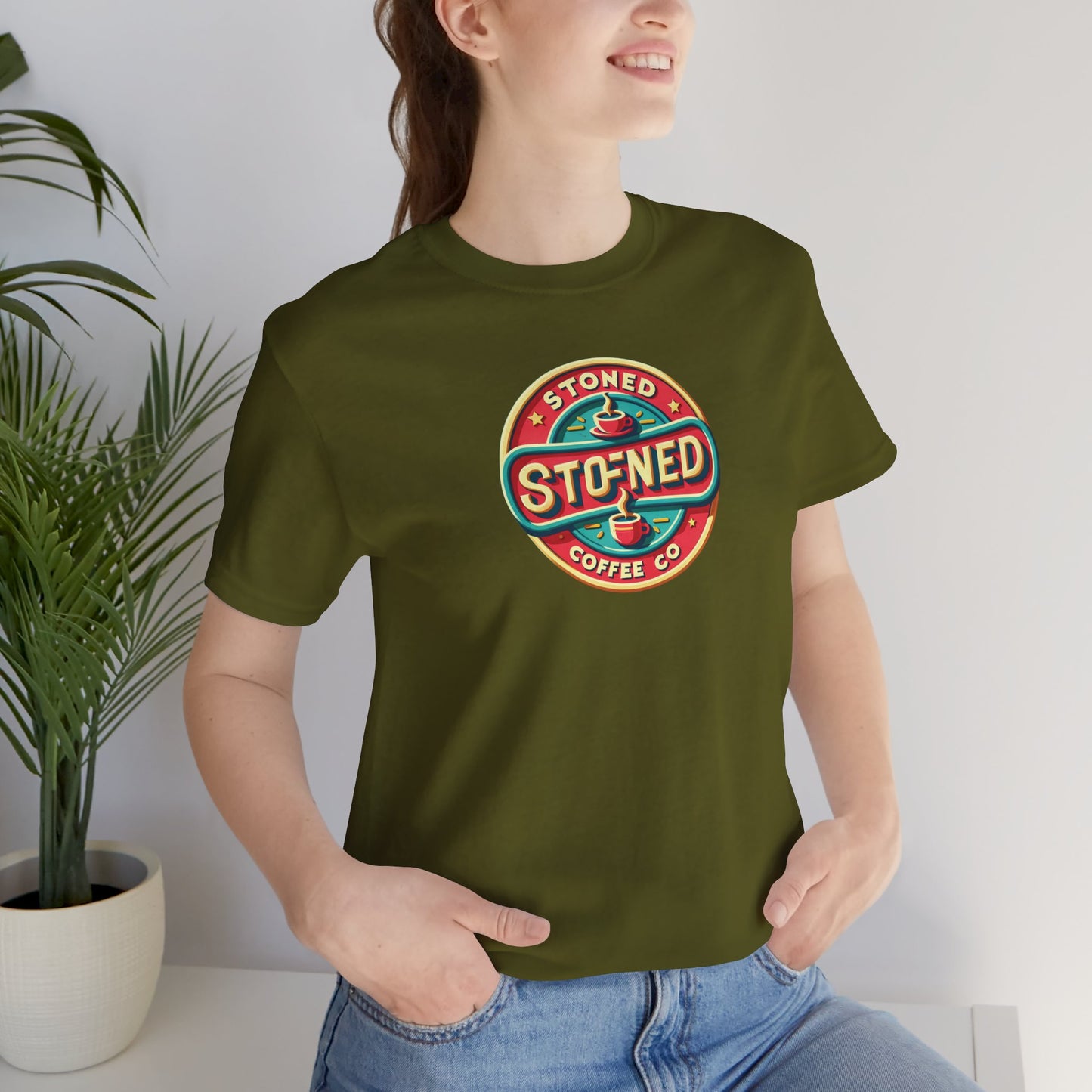 Stoned Coffee Company Logo 2 Unisex Tee