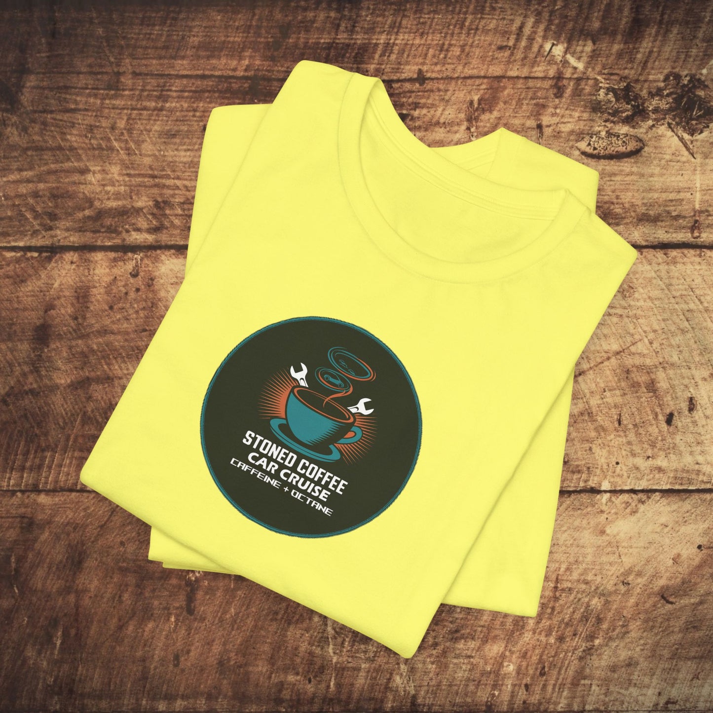 Stoned Coffee Co Car Cruise Tee Caffeine + Octane