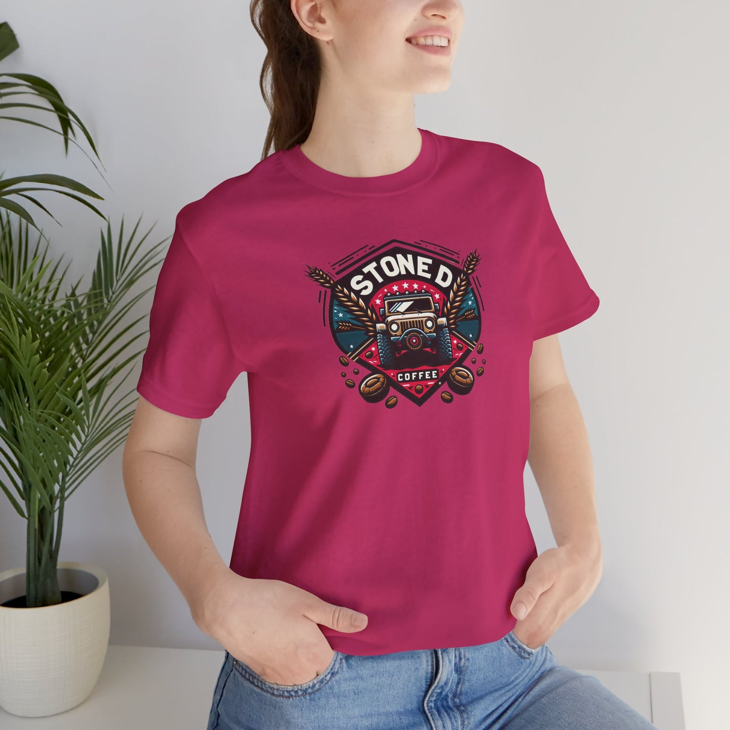 Graphic Tee - Stoned Coffee Company Jeeper Logo