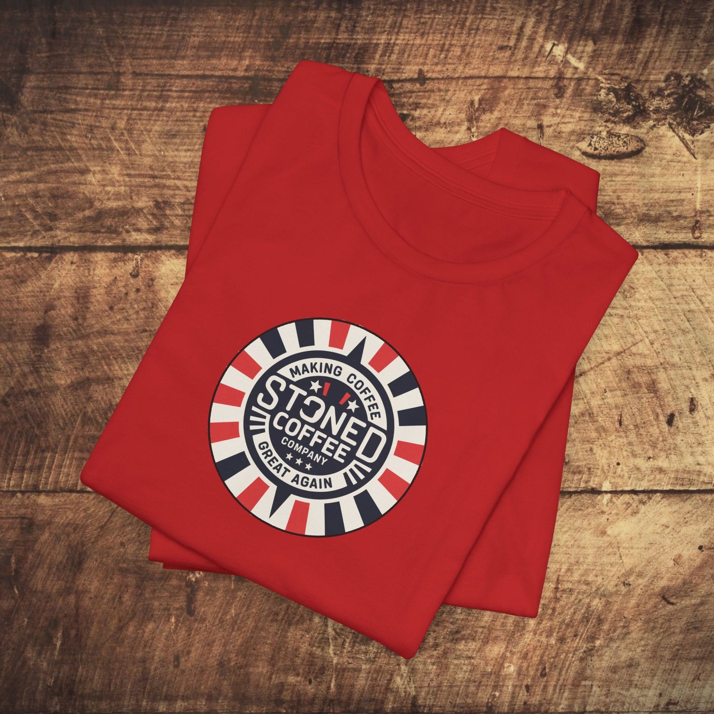 Stoned Coffee Company Making Coffee Great Again Poker chip Unisex T-Shirt