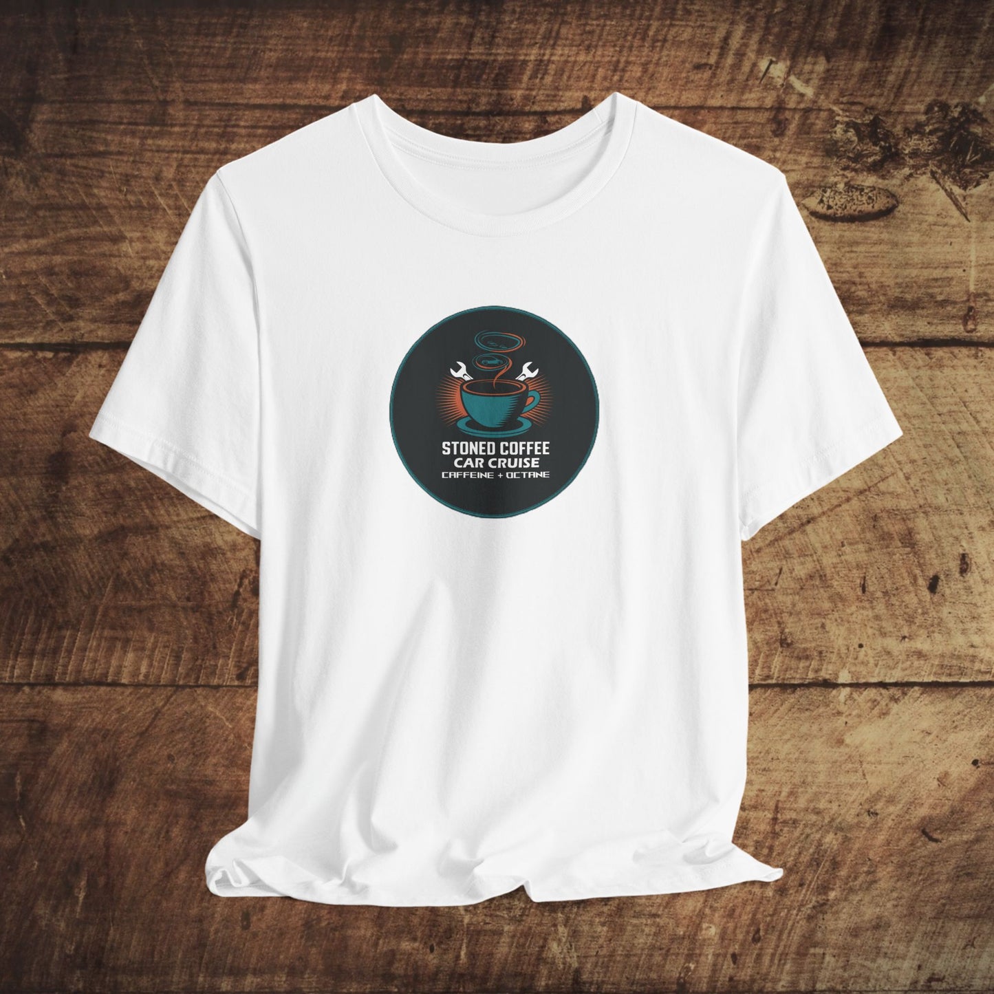 Stoned Coffee Co Car Cruise Tee Caffeine + Octane