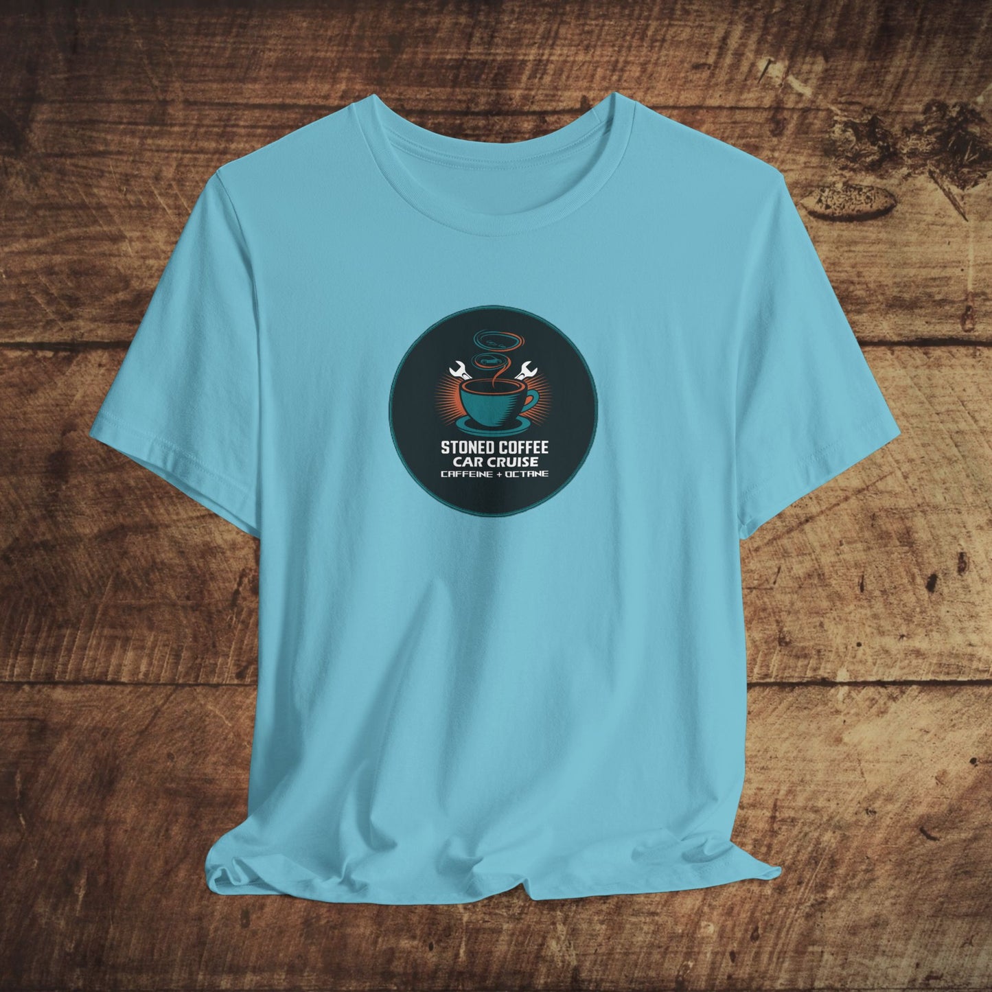 Stoned Coffee Co Car Cruise Tee Caffeine + Octane