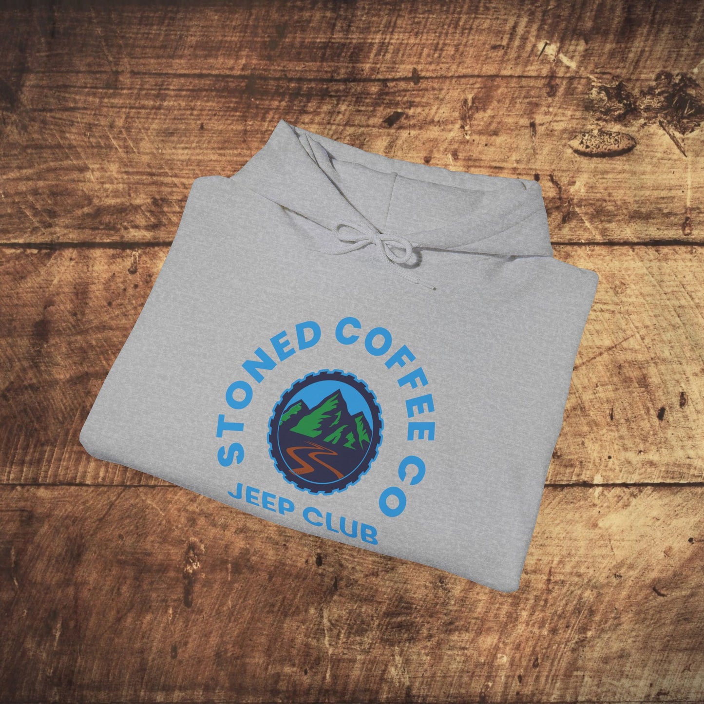 Hooded Sweatshirt Stoned Coffee Co Jeeper Club