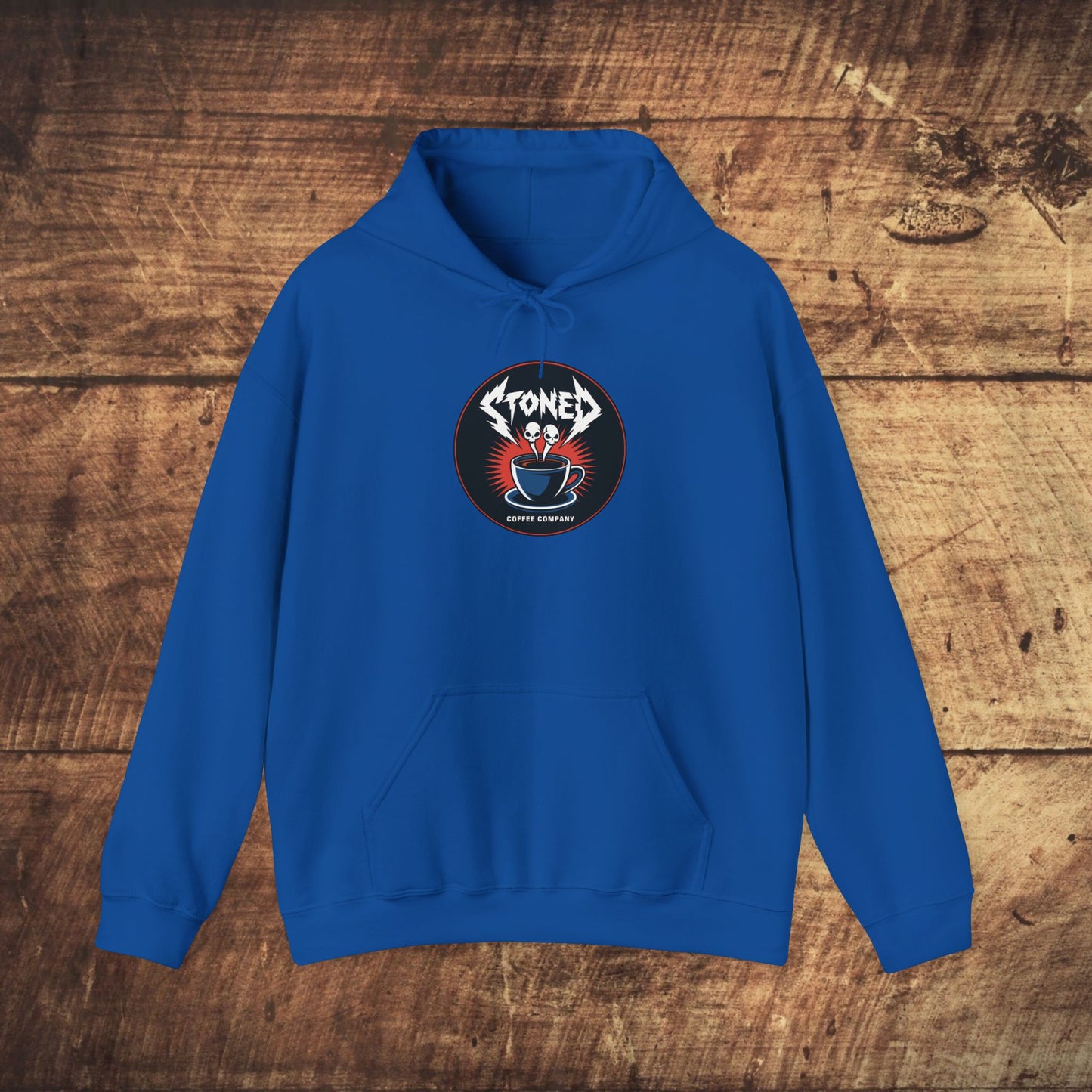 Stoned Coffee Company Escaping Music Souls Hooded Sweatshirt