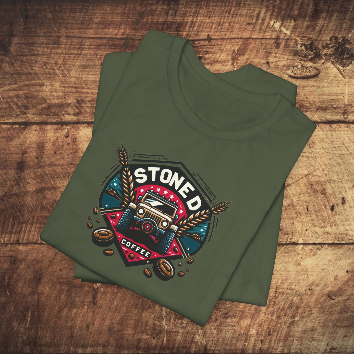 Graphic Tee - Stoned Coffee Company Jeeper Logo