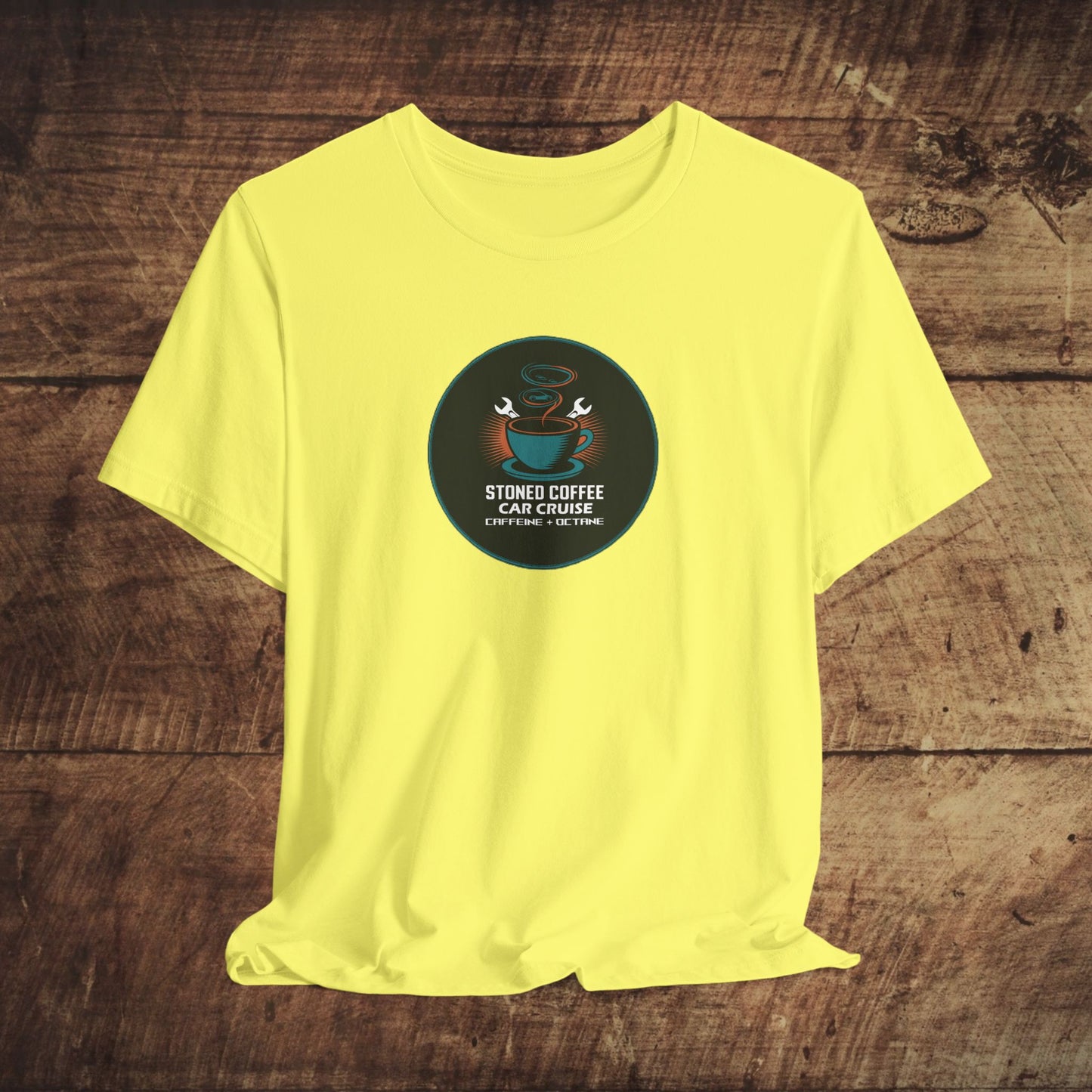 Stoned Coffee Co Car Cruise Tee Caffeine + Octane