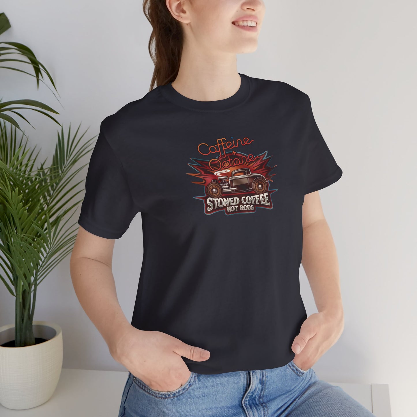 Stoned Coffee Co Hot Rods Tee Caffeine + Octane