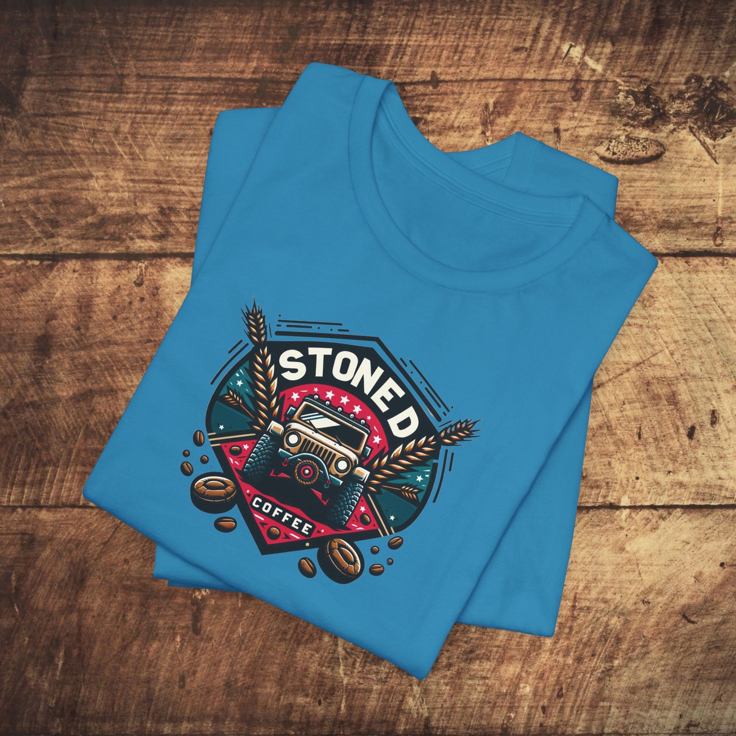 Graphic Tee - Stoned Coffee Company Jeeper Logo