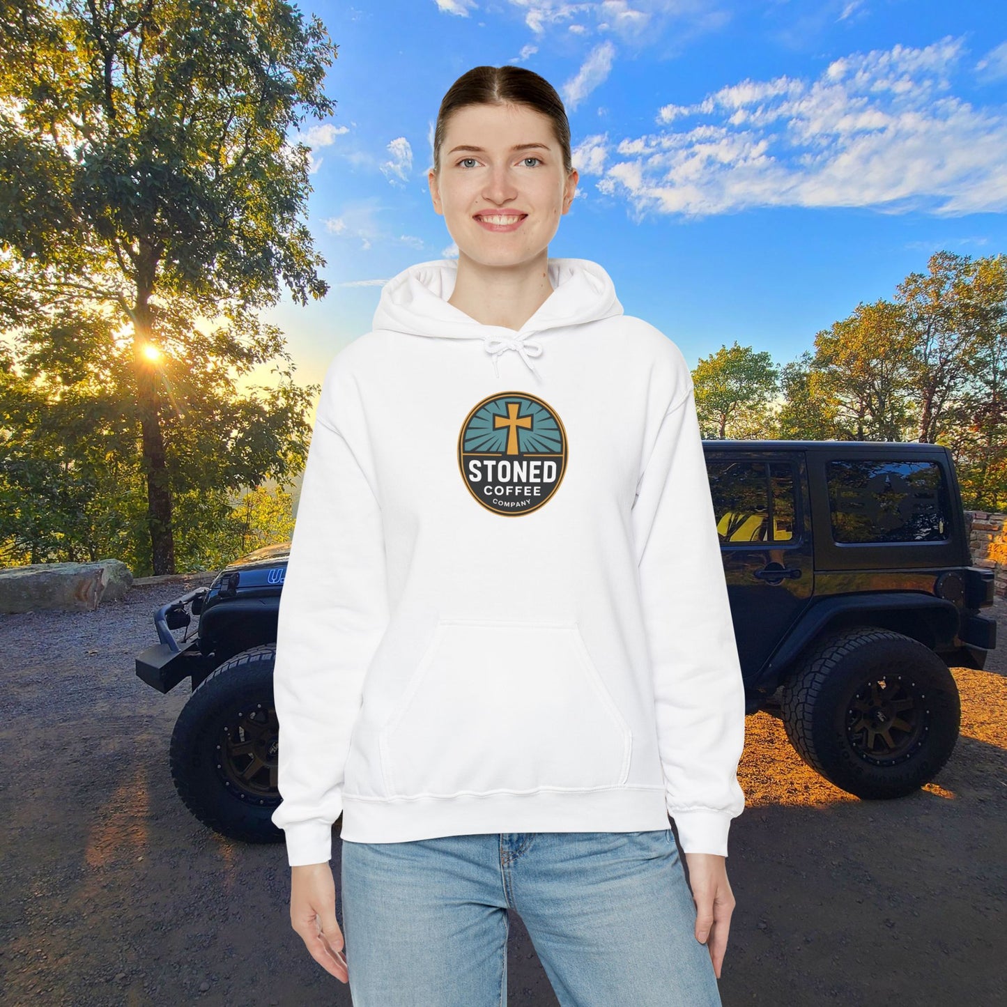 STONED COFFEE COMPANY HOODIE, Pray Often, Read Your Bible, Seek the Truth, Trust in God