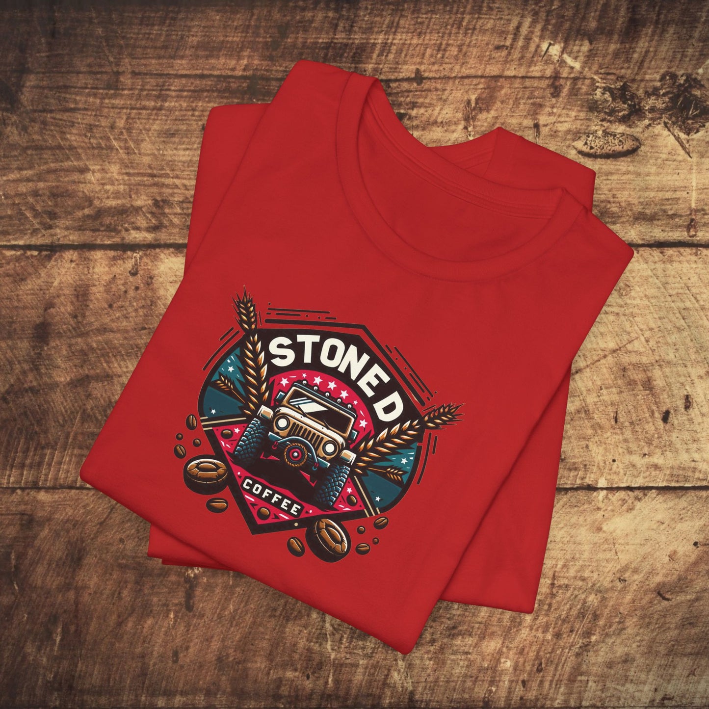 Graphic Tee - Stoned Coffee Company Jeeper Logo