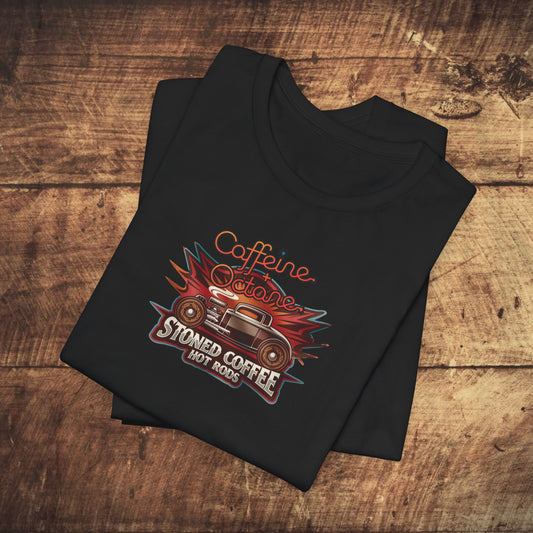 Stoned Coffee Co Hot Rods Tee Caffeine + Octane