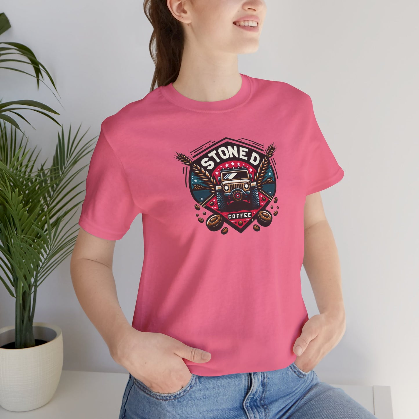 Graphic Tee - Stoned Coffee Company Jeeper Logo