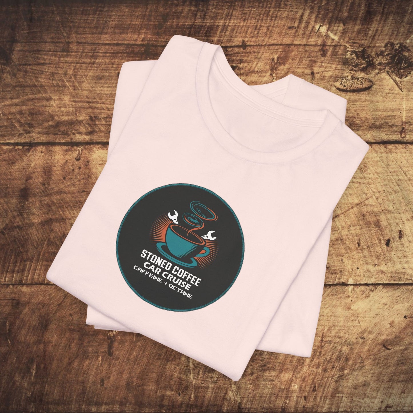 Stoned Coffee Co Car Cruise Tee Caffeine + Octane