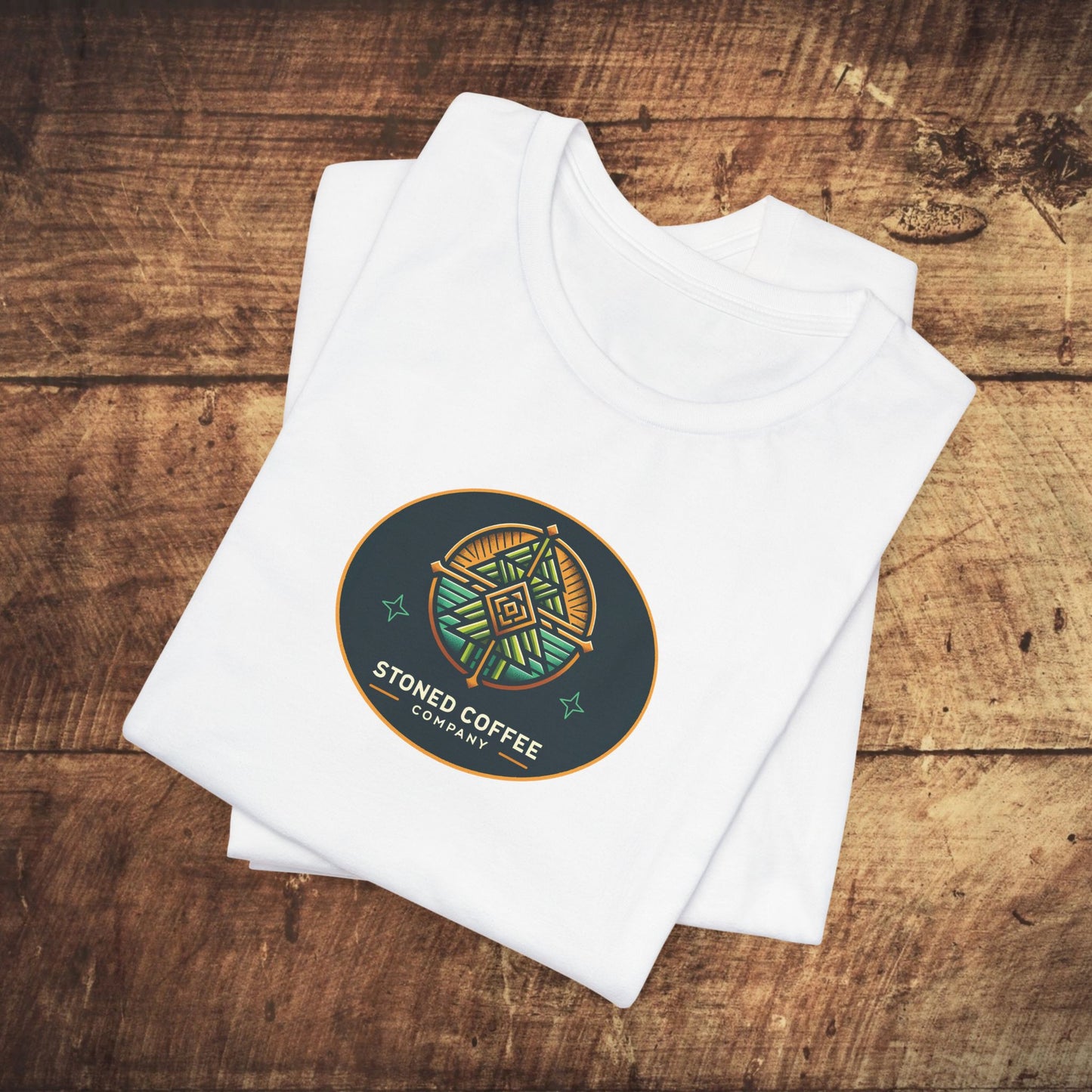 T-Shirt Stoned Coffee Company Pinetree Logo 2