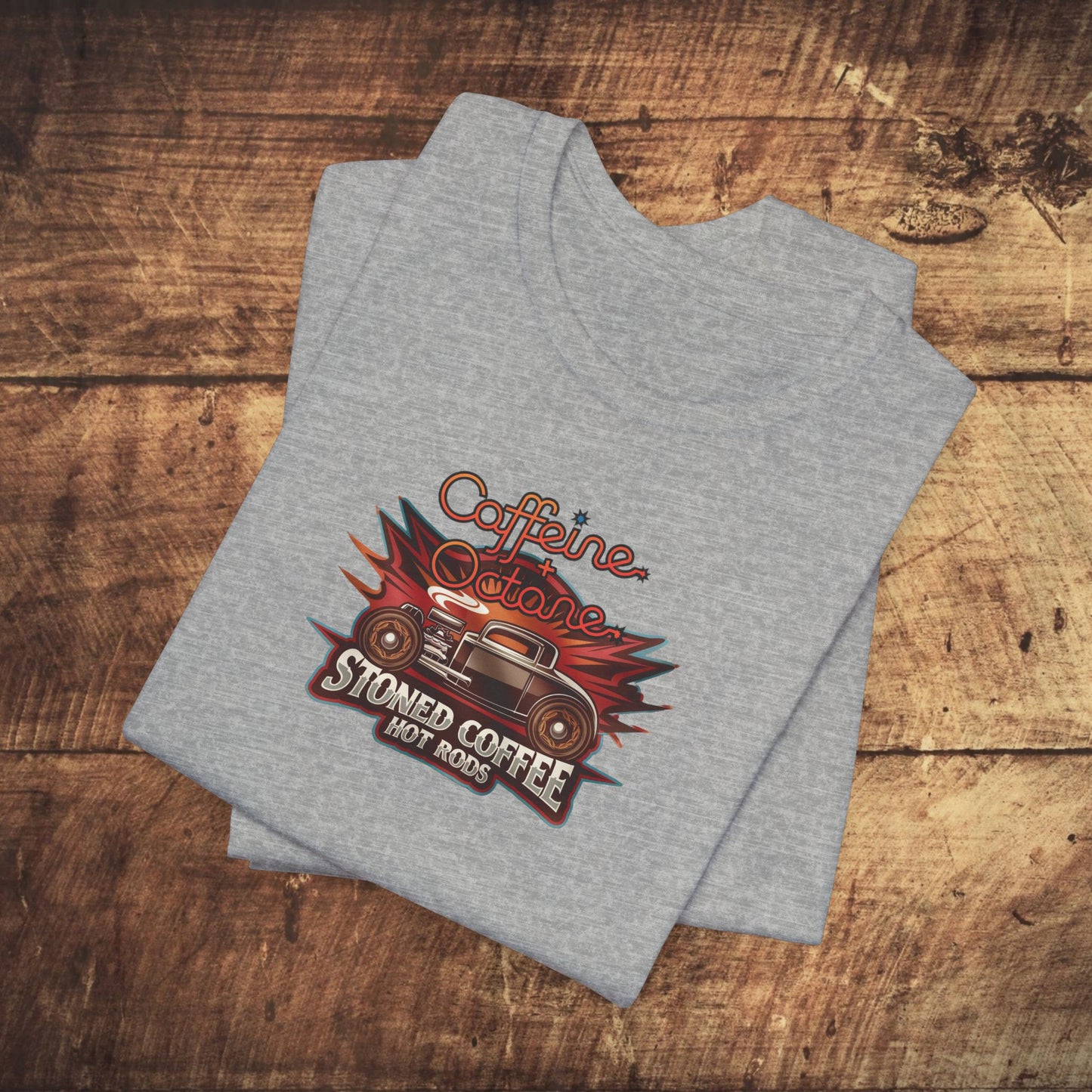 Stoned Coffee Co Hot Rods Tee Caffeine + Octane