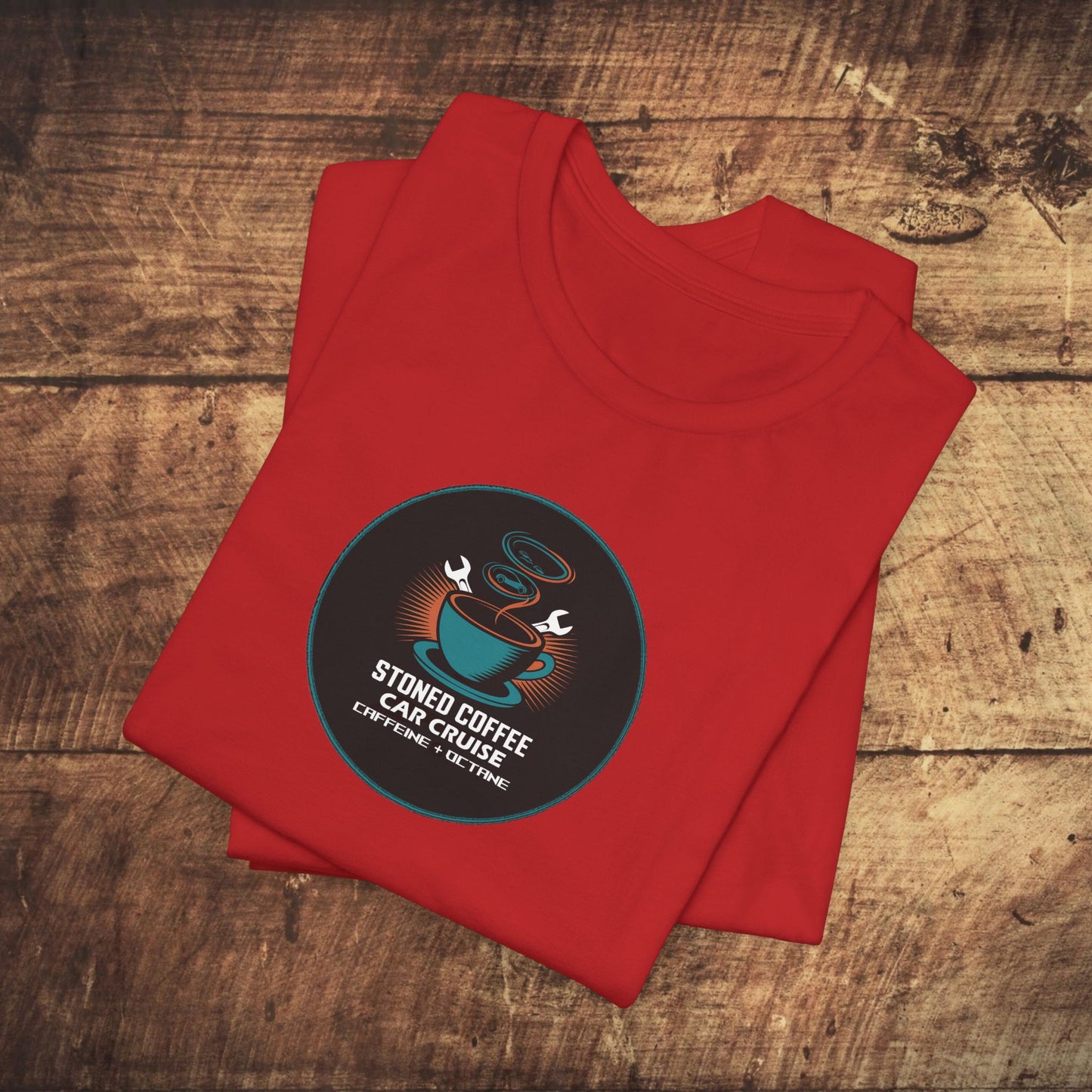 Stoned Coffee Co Car Cruise Tee Caffeine + Octane