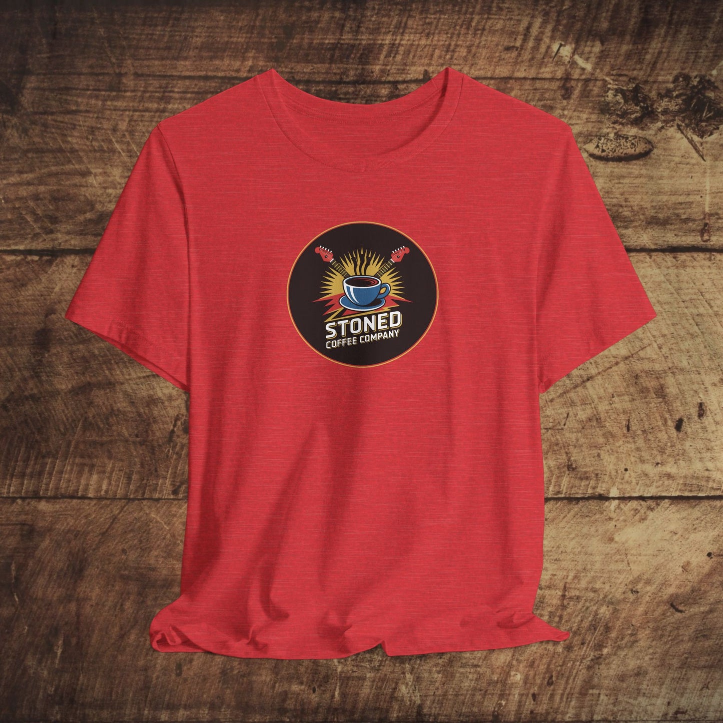 Stoned Coffee Company Rock n Roll Coffee Tee