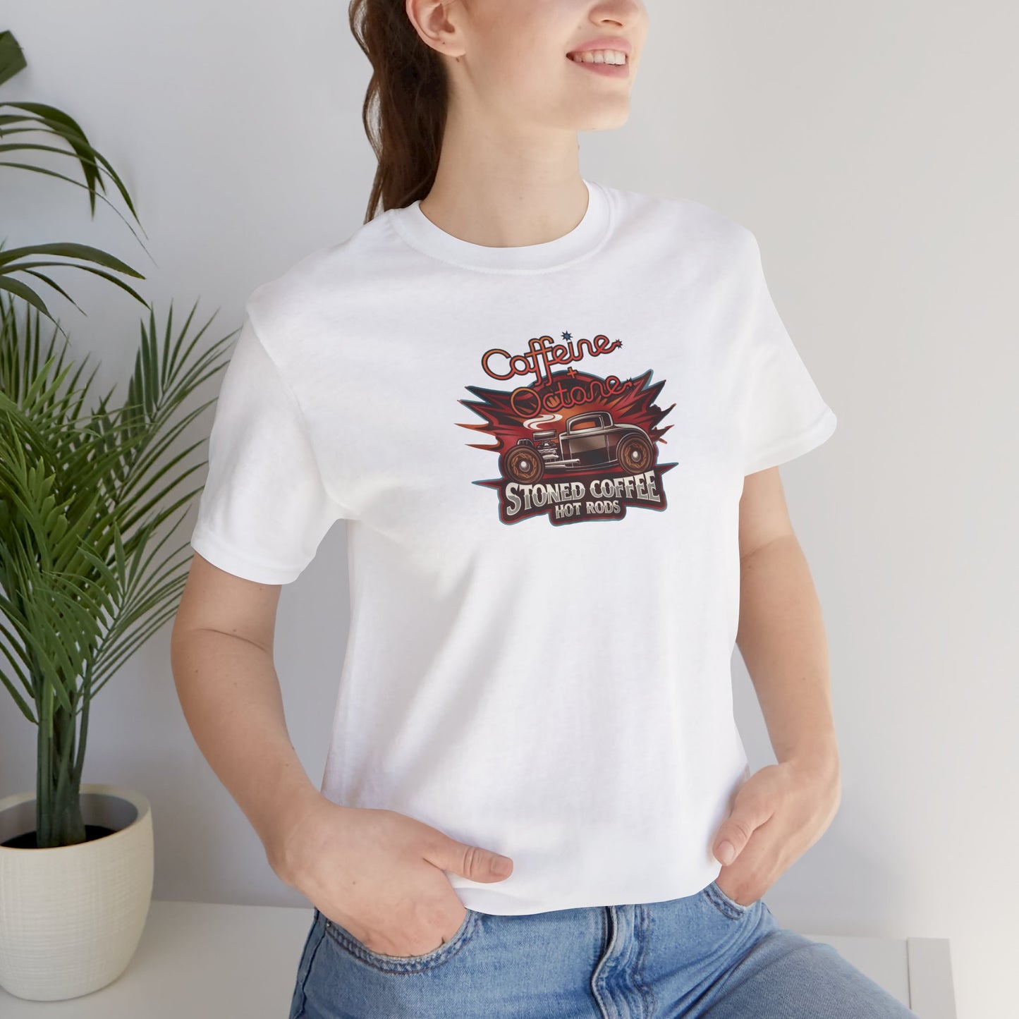 Stoned Coffee Co Hot Rods Tee Caffeine + Octane