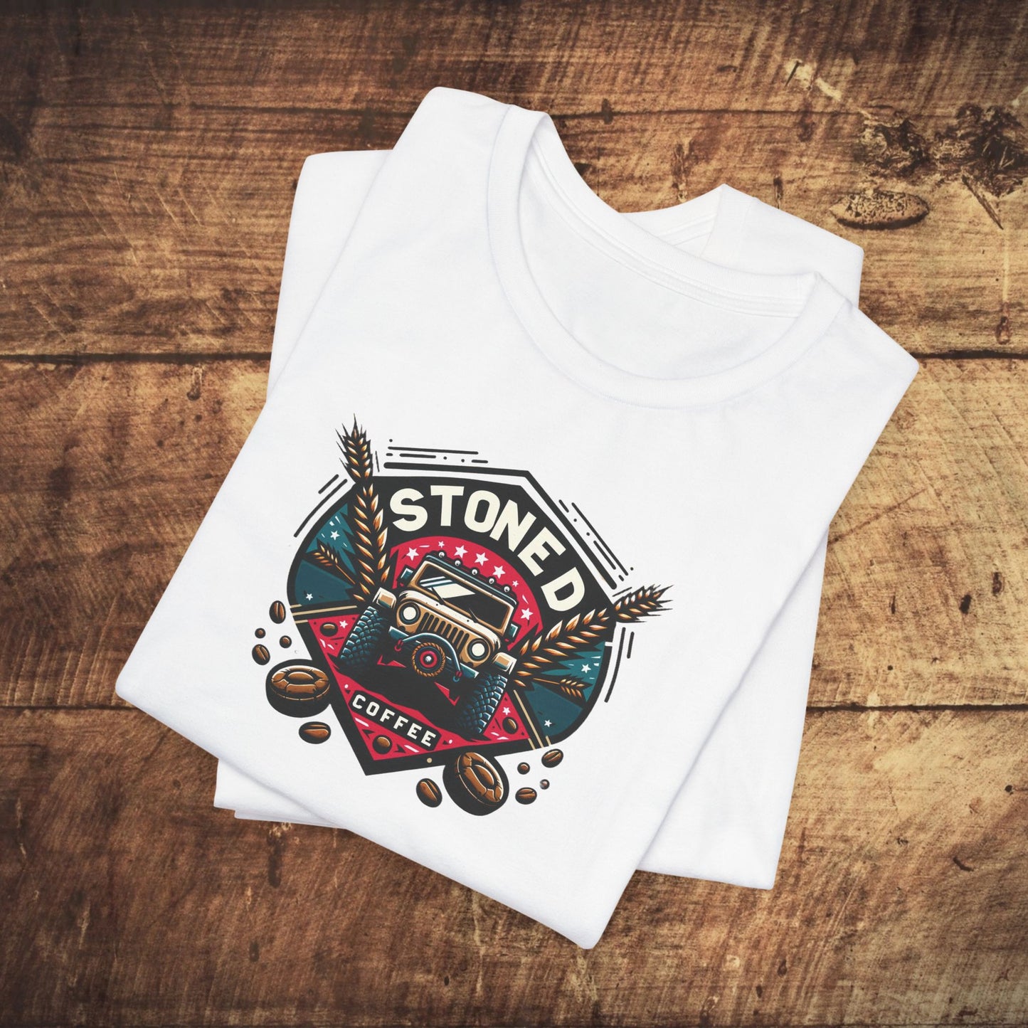 Graphic Tee - Stoned Coffee Company Jeeper Logo