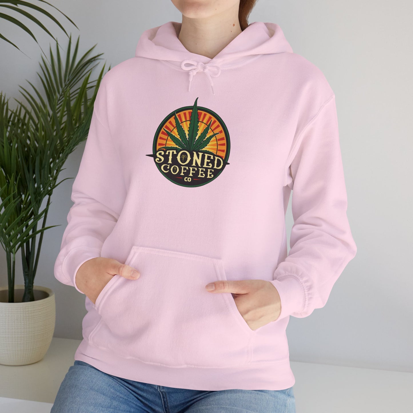 Hooded Sweatshirt Stoned Coffee Co Logo 3