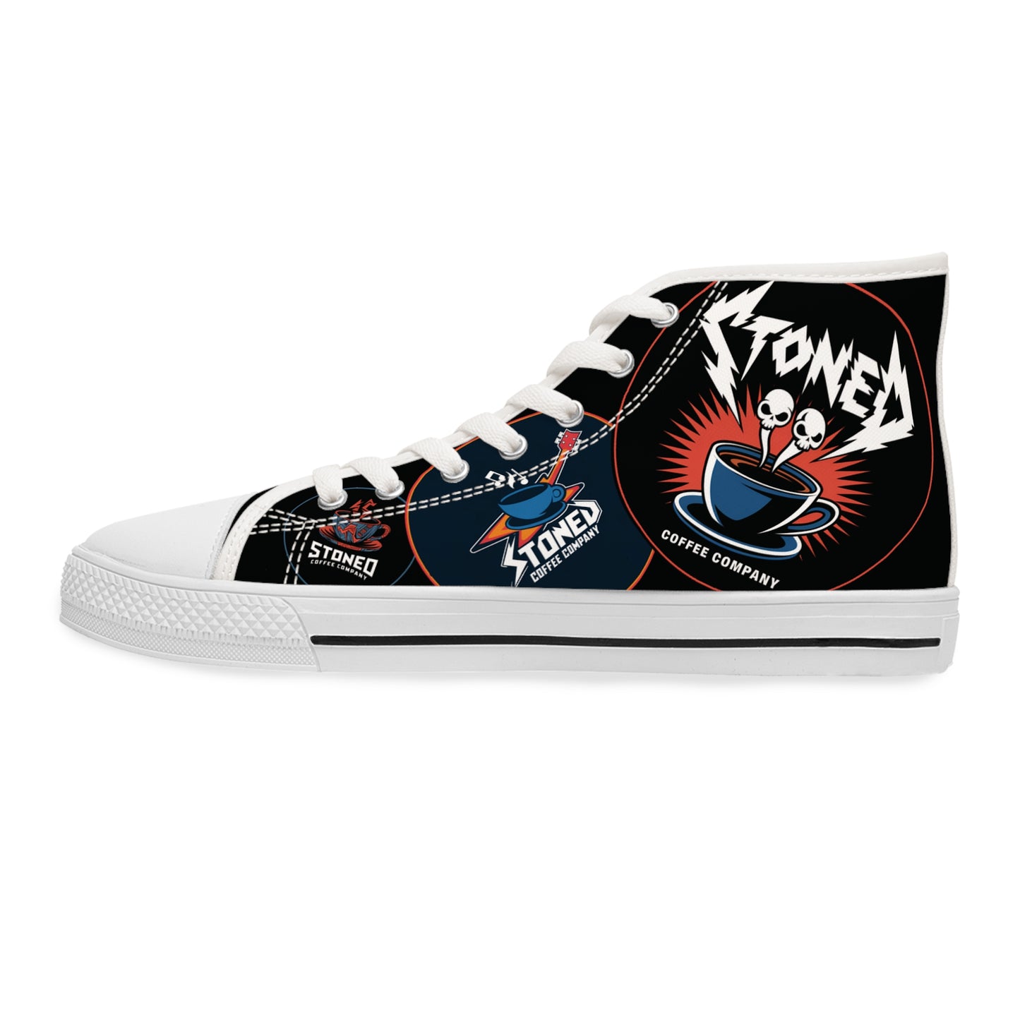 Stoned Coffee Company Girls Rocker Sneakers