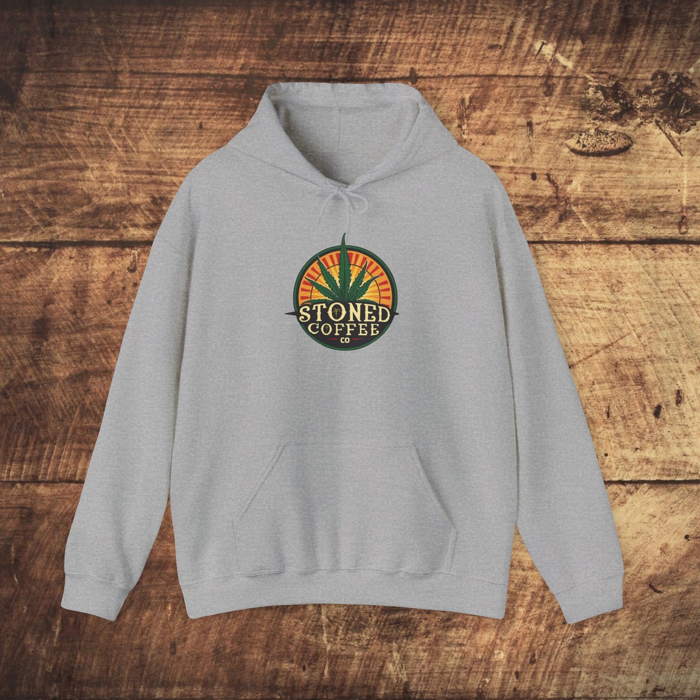 Hooded Sweatshirt Stoned Coffee Co Logo 3