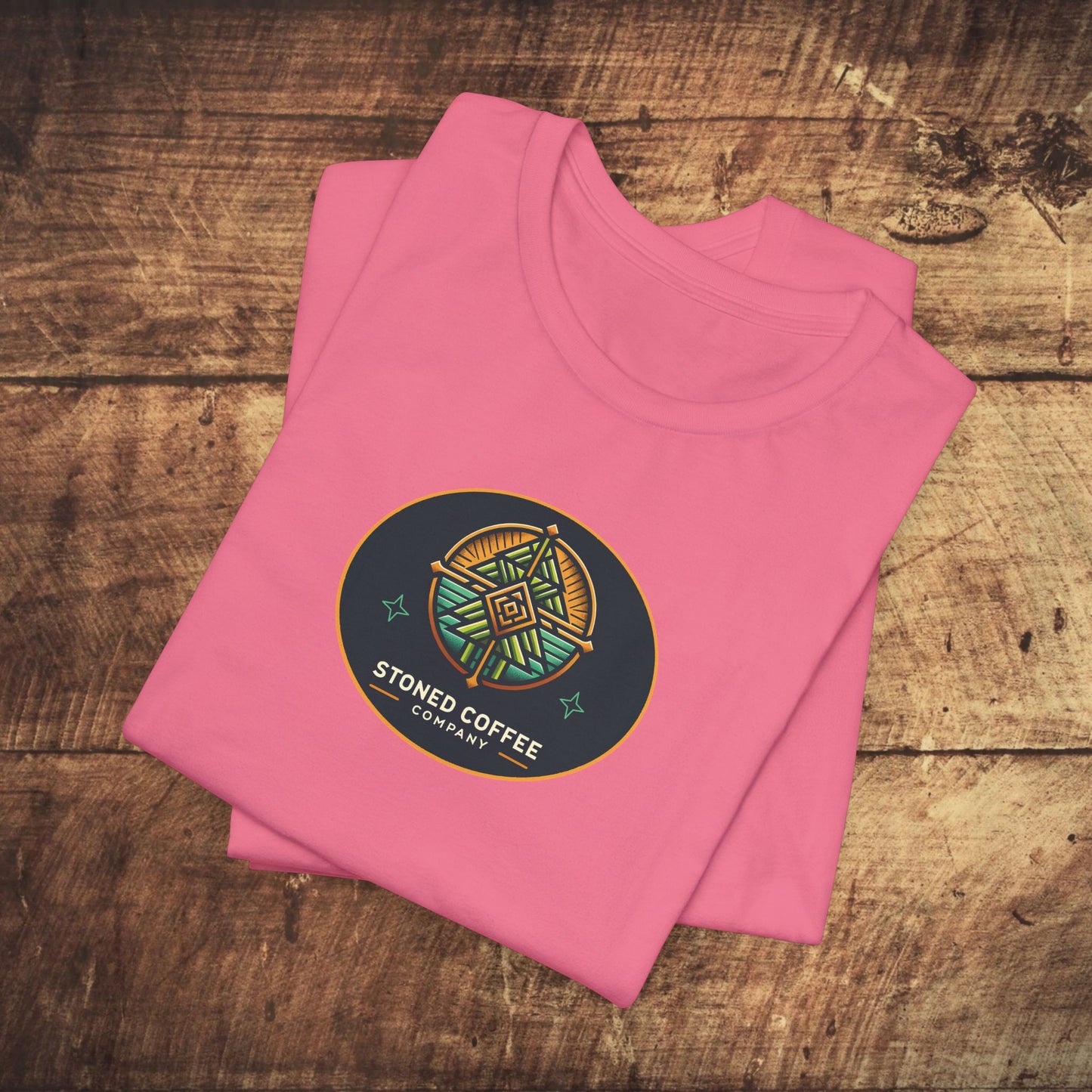 T-Shirt Stoned Coffee Company Pinetree Logo 2