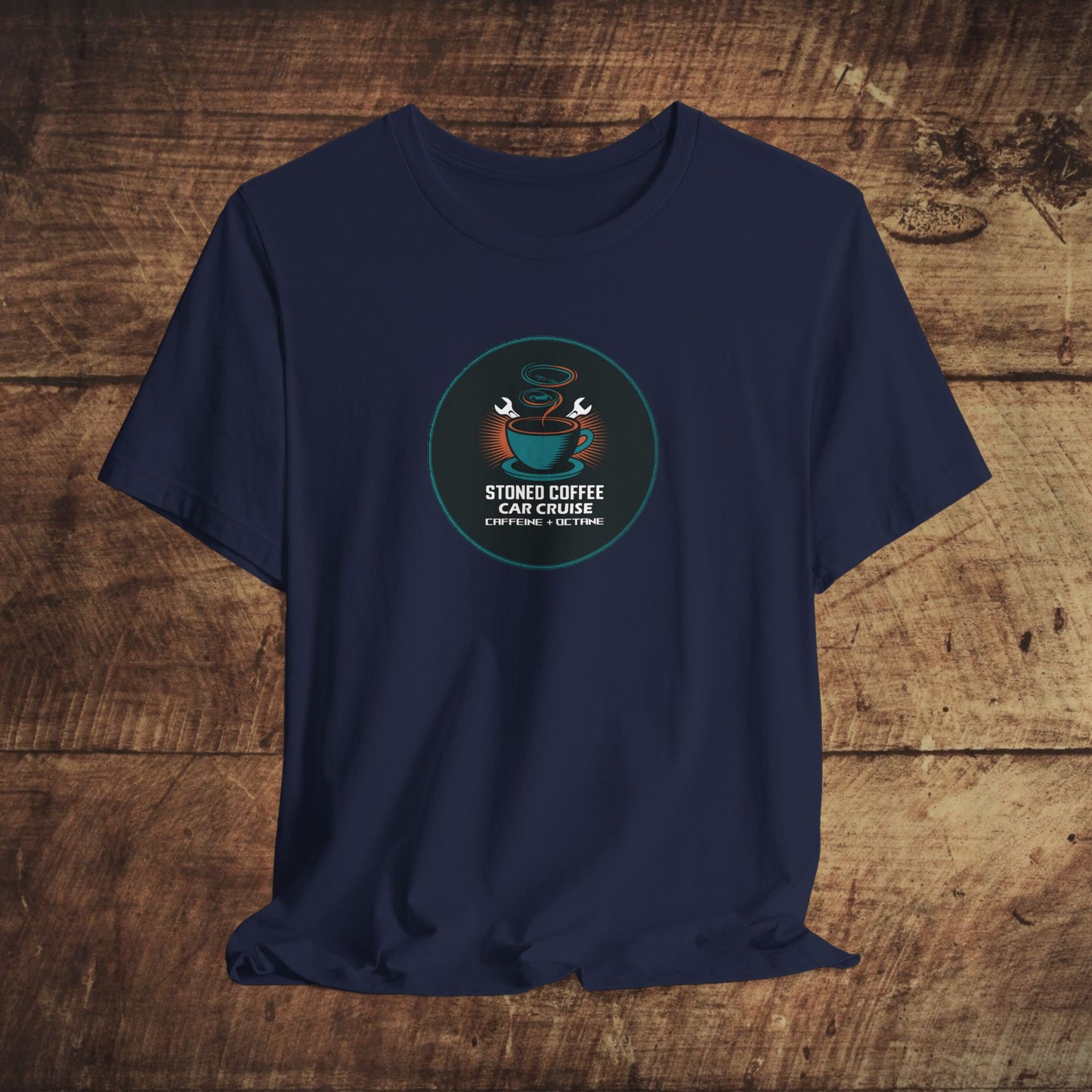 Stoned Coffee Co Car Cruise Tee Caffeine + Octane