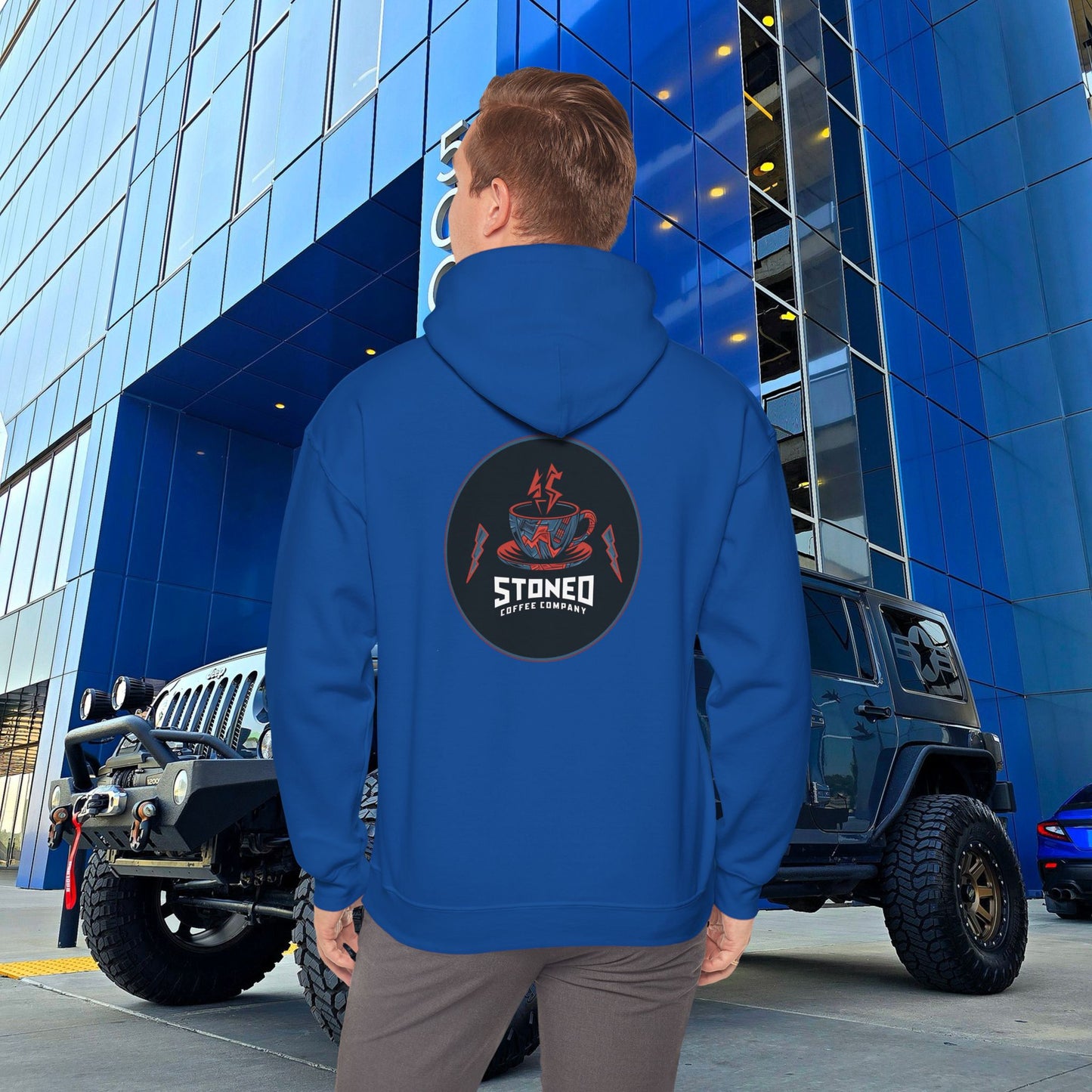 Stoned Coffee Company Escaping Music Souls Hooded Sweatshirt