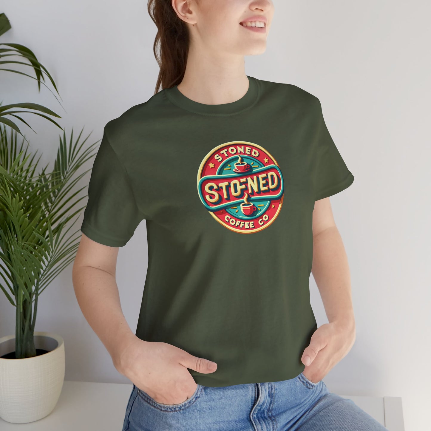 Stoned Coffee Company Logo 2 Unisex Tee