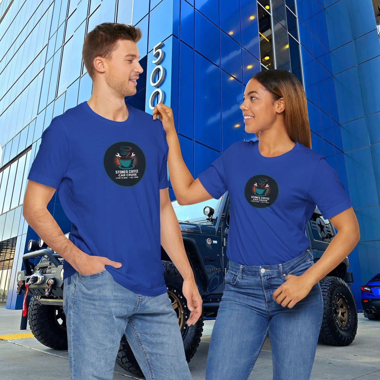 Stoned Coffee Co Car Cruise Tee Caffeine + Octane