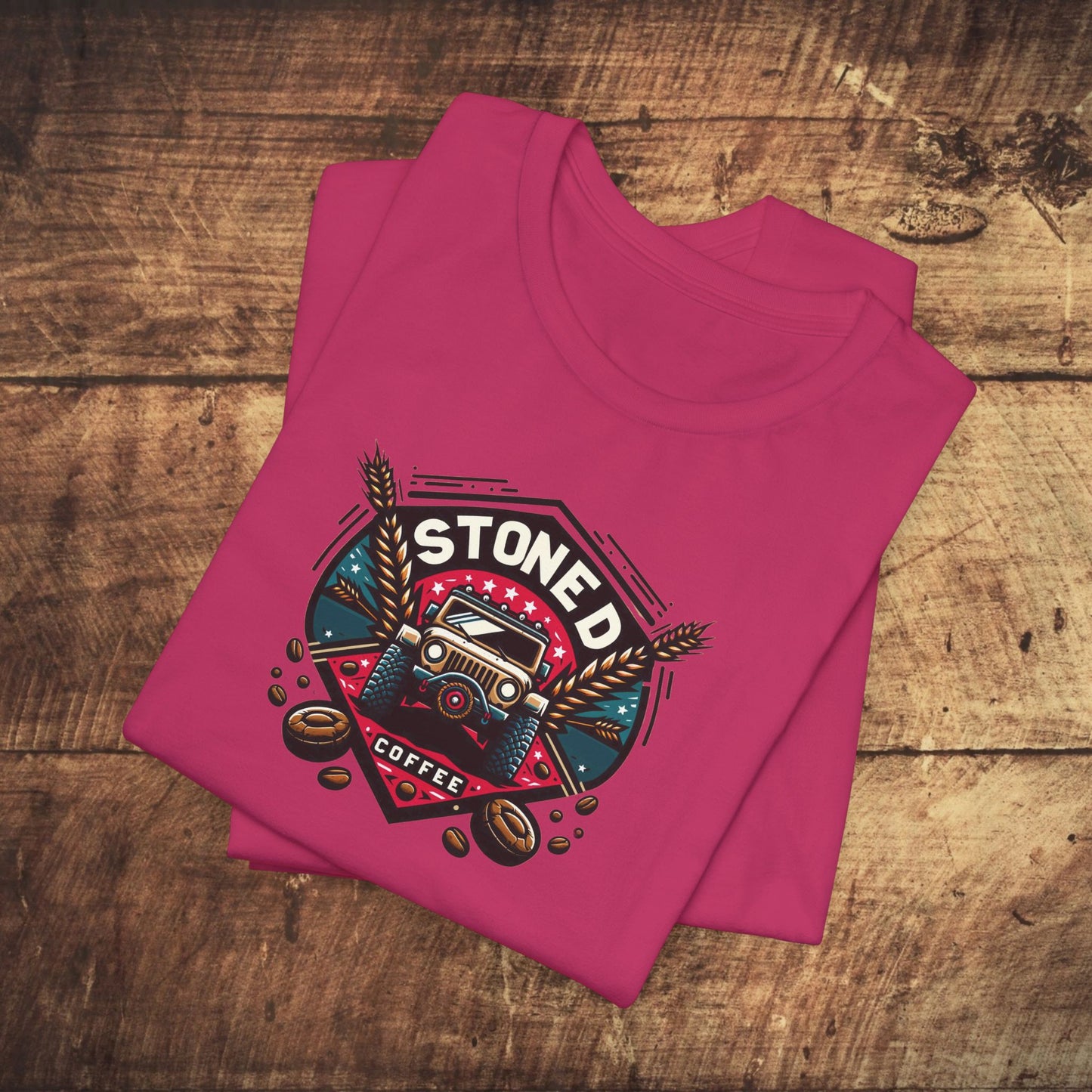 Graphic Tee - Stoned Coffee Company Jeeper Logo